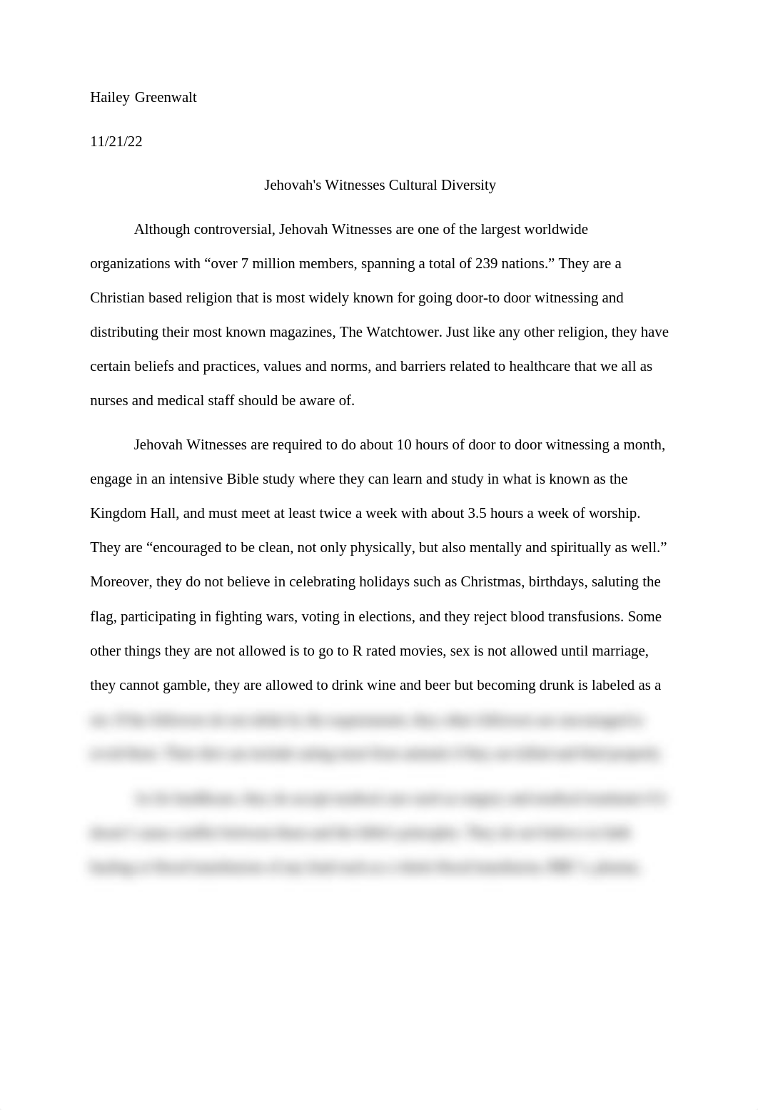 Jehovah's Witnesses Essay.docx_dk7qyq5obno_page1