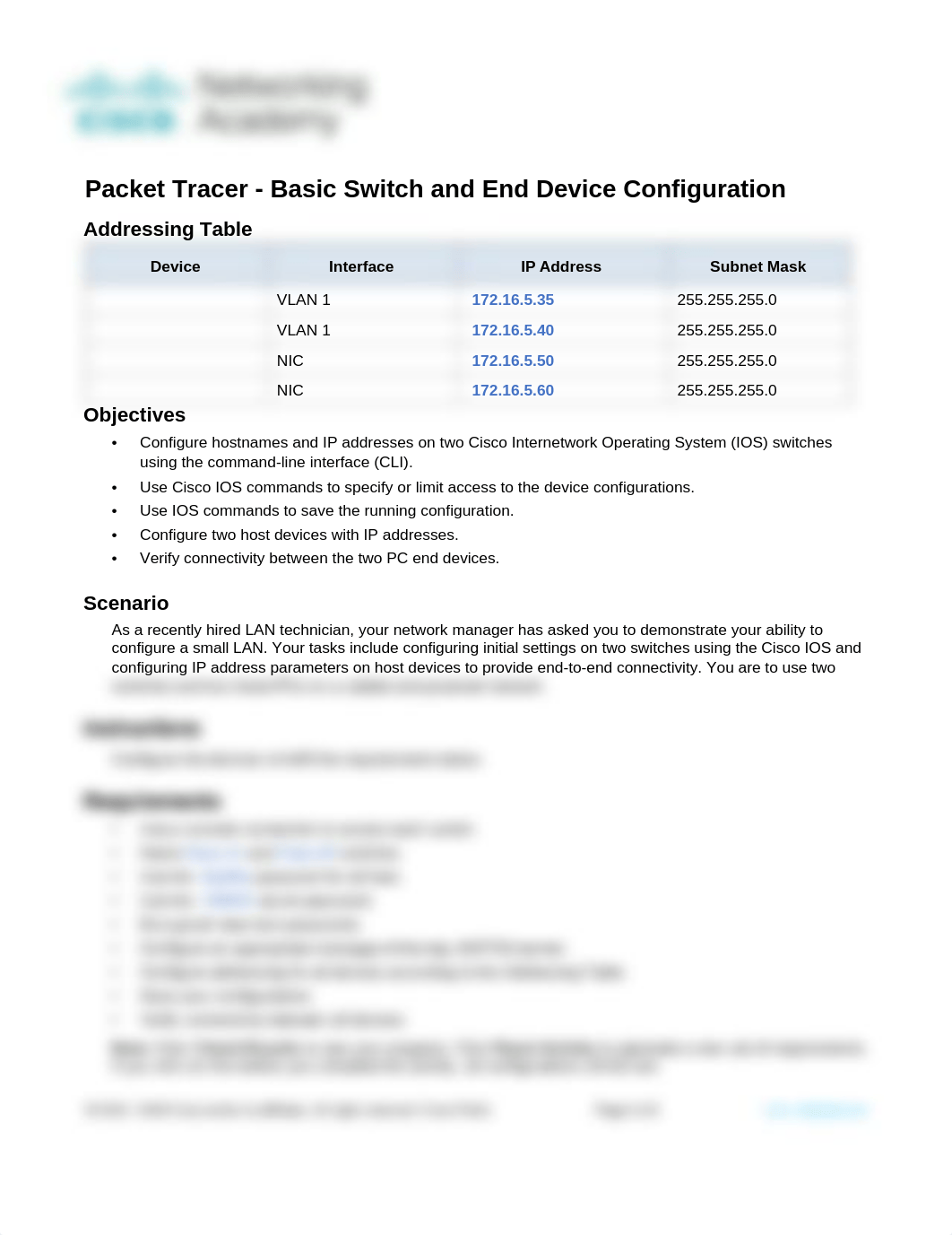 Hott 2.9.1-packet-tracer---basic-switch-and-end-device-configuration.docx_dk8cnf7c575_page1