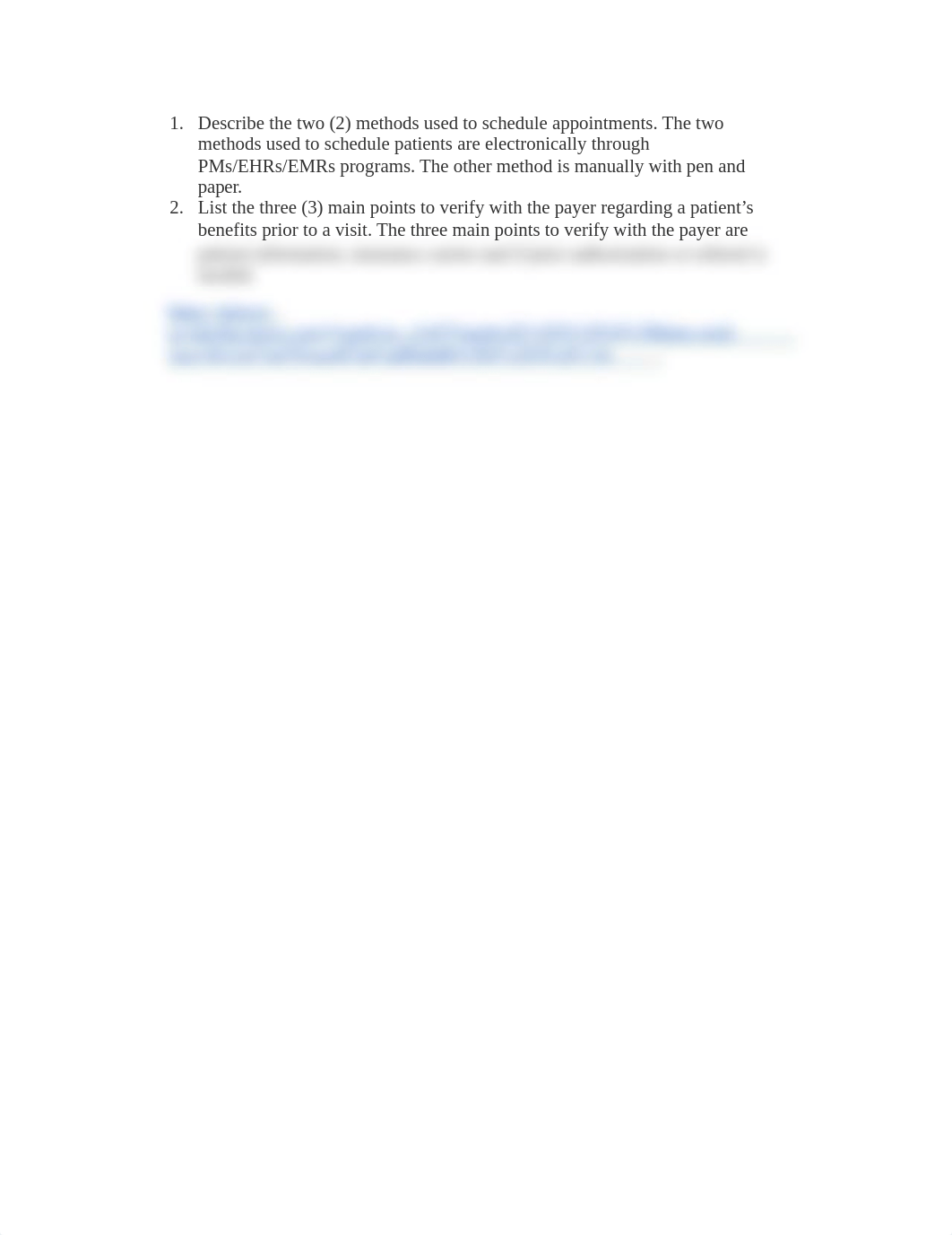 Describe the two (2) methods used to schedule appointments_dk8heavut3k_page1