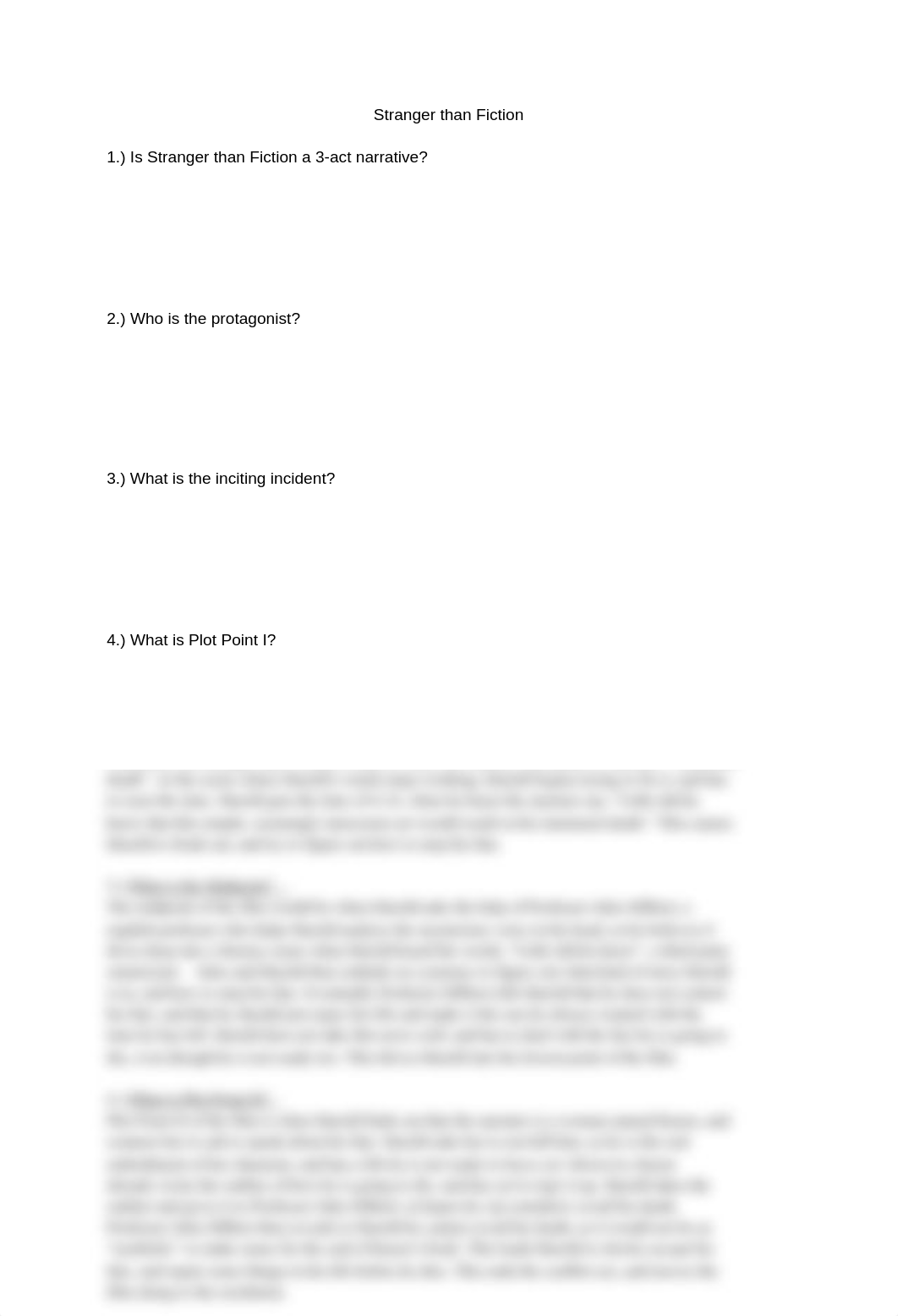 Stranger than Fiction Pre-Test.docx_dk8zpzy8w9s_page1