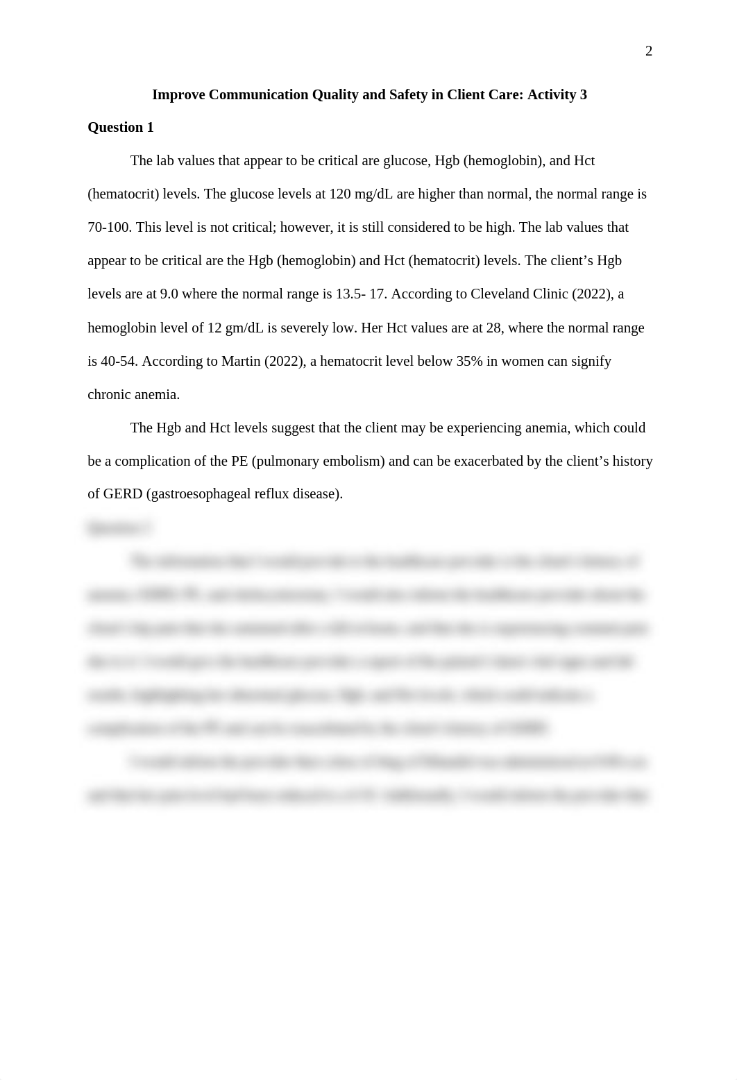 MODULE 2 Improve Communication Quality and Safety in Client Care- Activity 3.docx_dk91l5kb3ro_page2