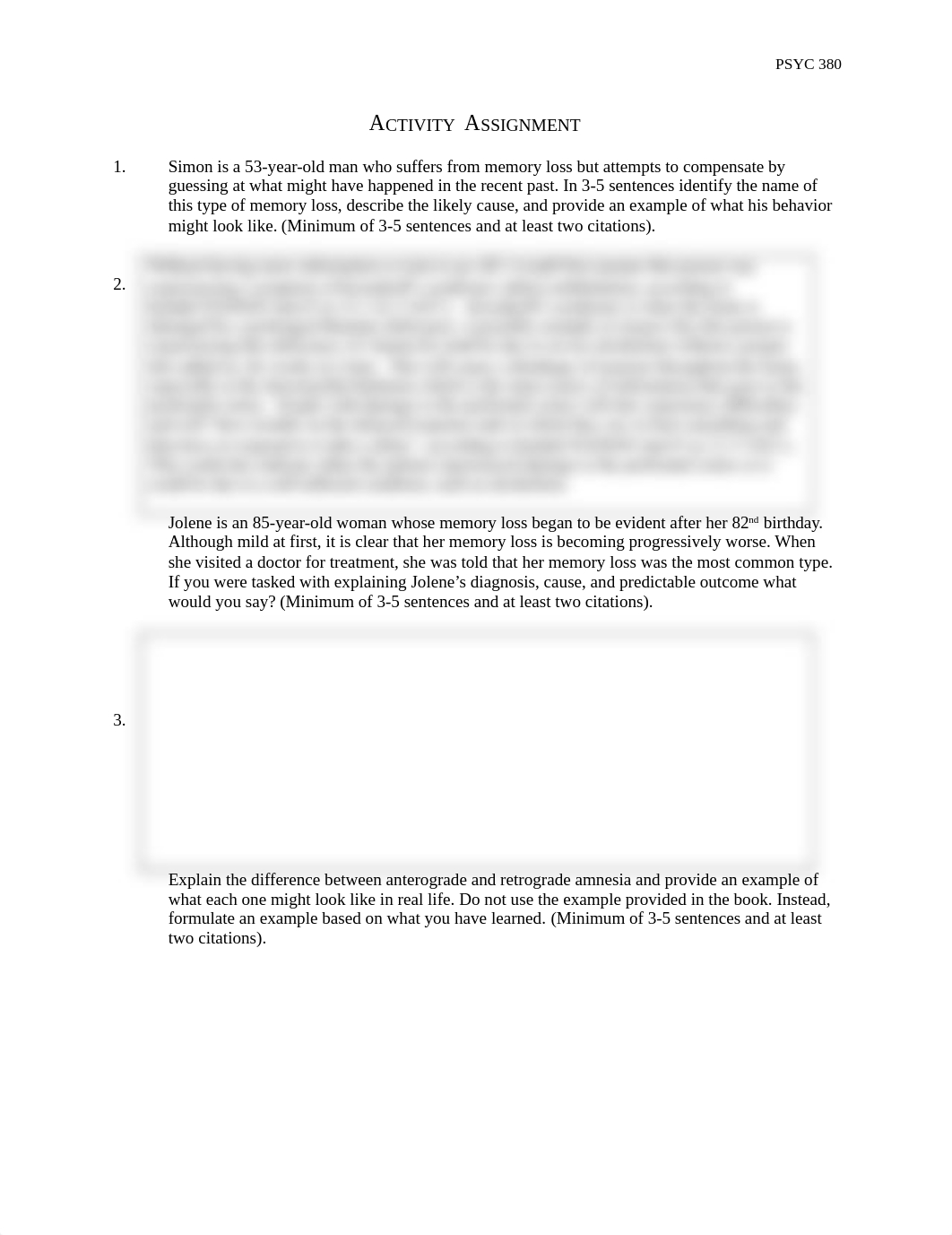PSYC 380 Activity Assignment_ Memory Loss.docx_dk93my5nl7d_page1