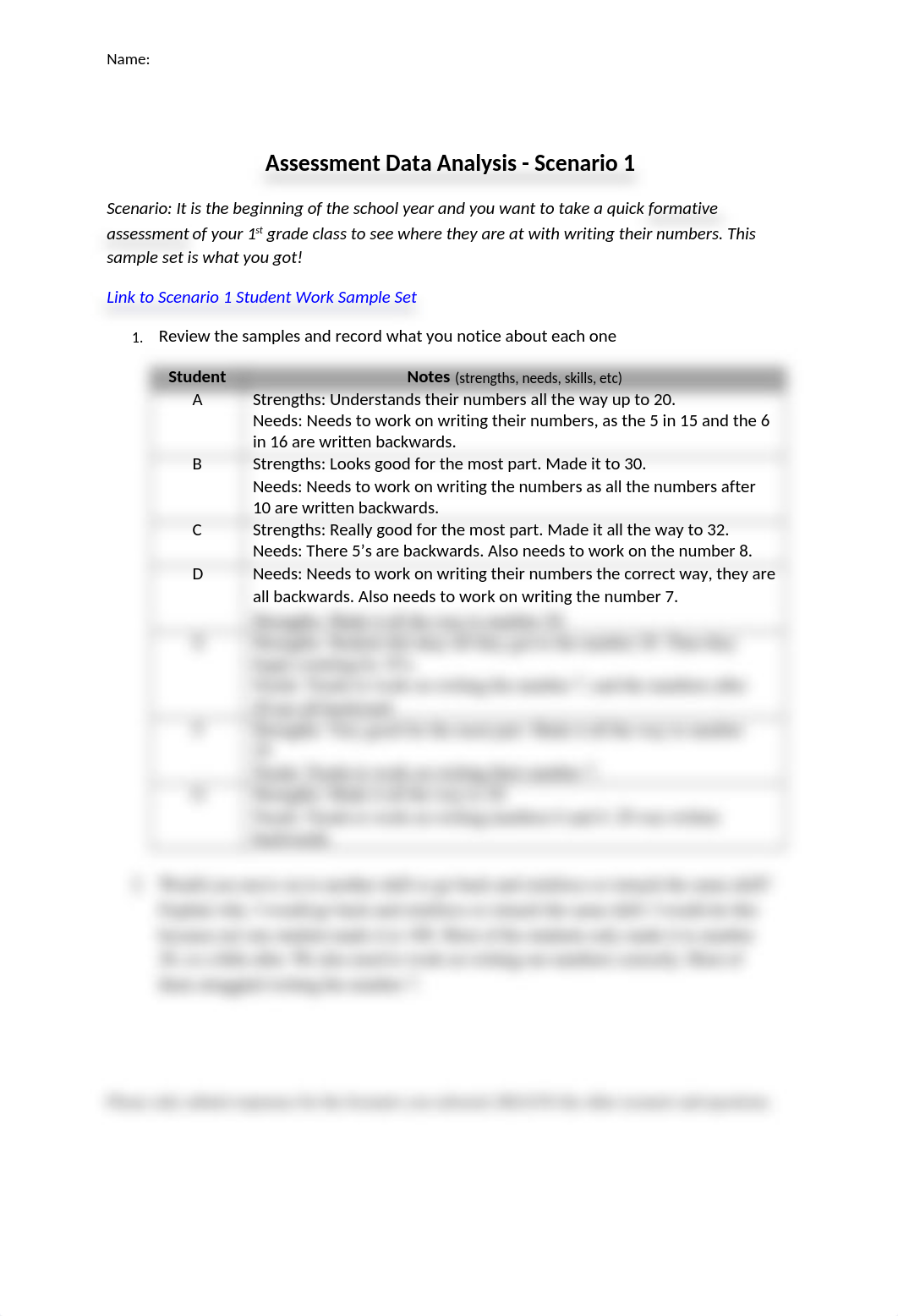 Riker TAP 433 Recording Sheet - Assessment Data Analysis.docx_dk9a94j8jnx_page1