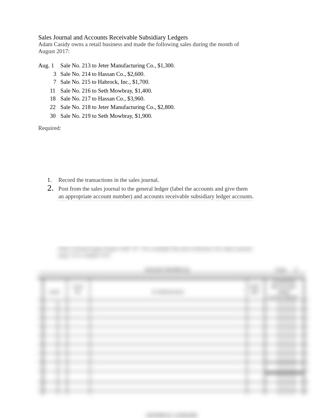 Sales Journal and Accounts Receivable Subsidiary Ledgers ch 5.docx_dk9am7u3df2_page1