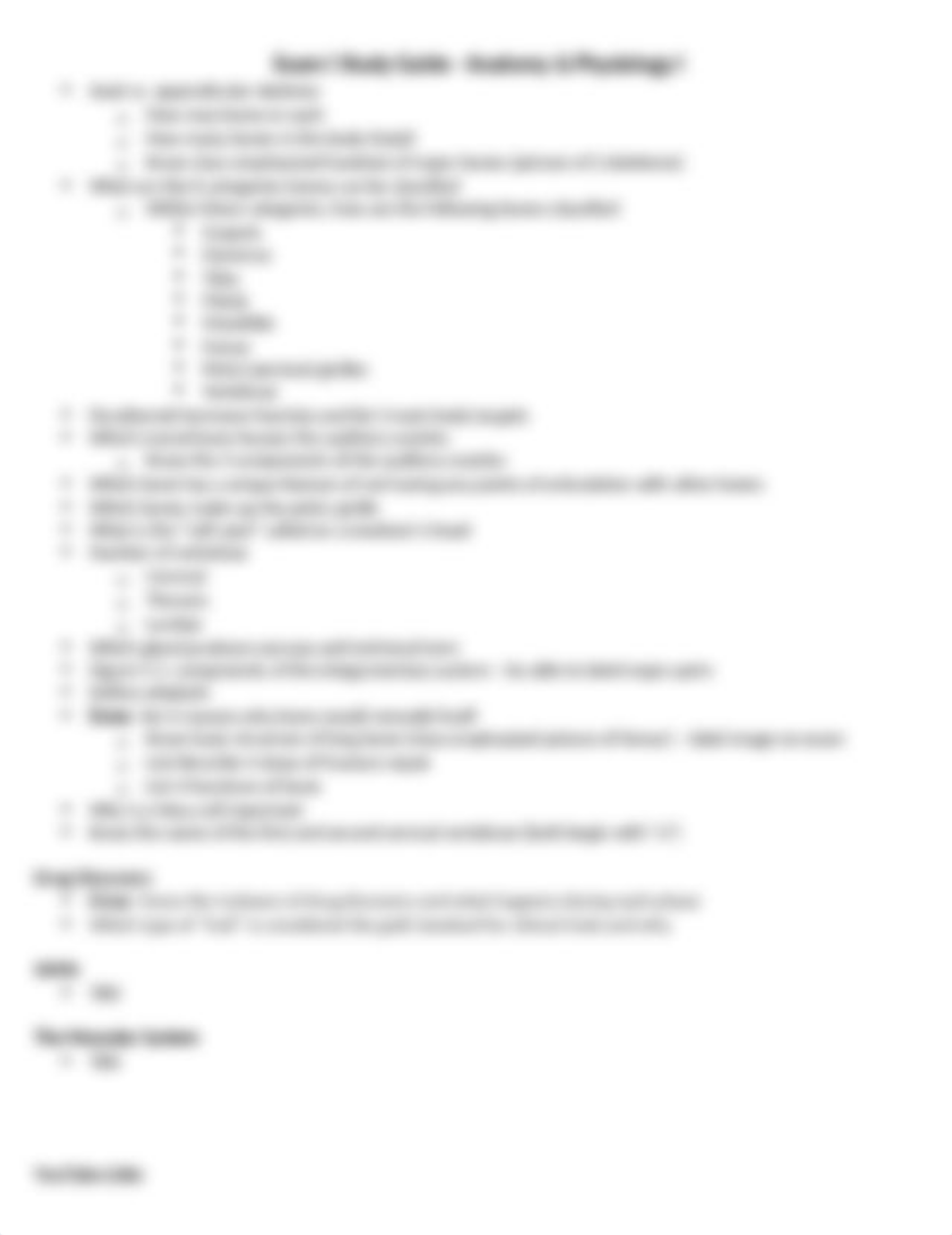 Exam I Study Guide - Intro, Tissues, Skin, Bones,  (3).docx_dk9ee2japdf_page2