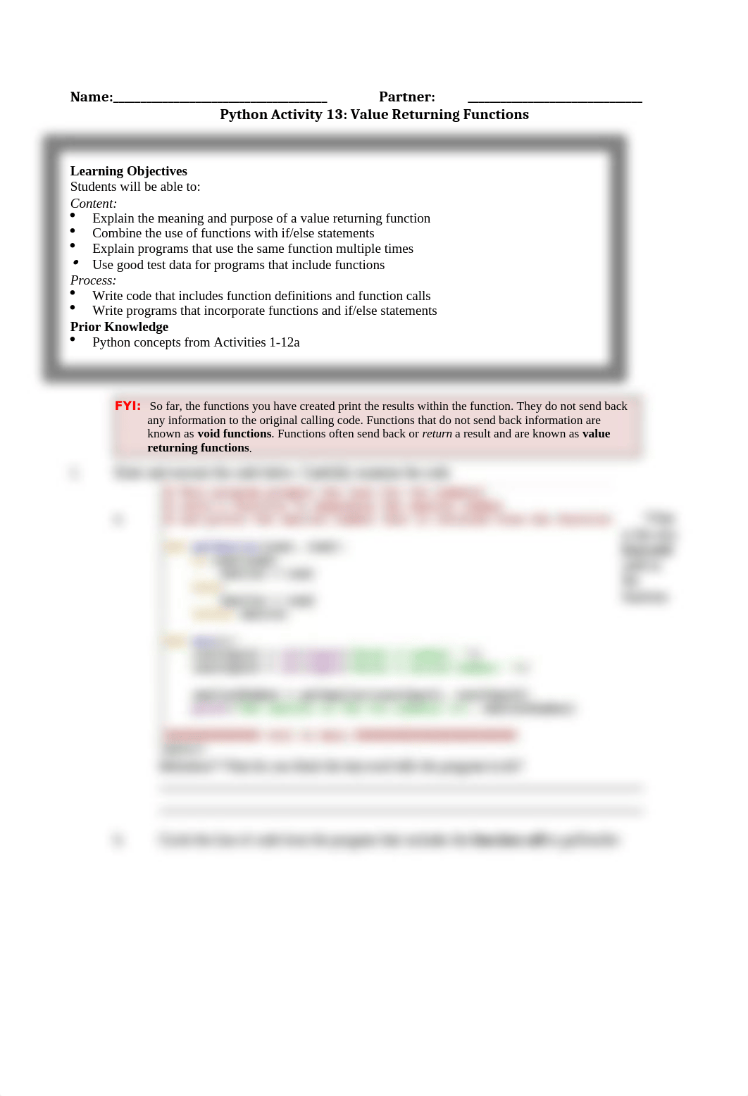 Python Activity 13 Value Returning Functions - POGIL.docx_dk9nwy2jedy_page1