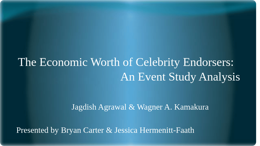 The Economic Worth of Celebrity Endorsers - An Event Study Analysis_dk9rtsdqv1m_page1