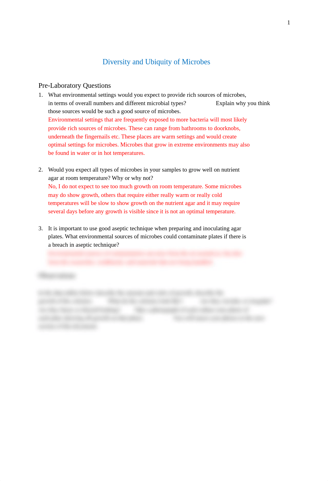 Diversity and Ubiquity of Microbes answer sheet.pdf_dka1n6epwq1_page1