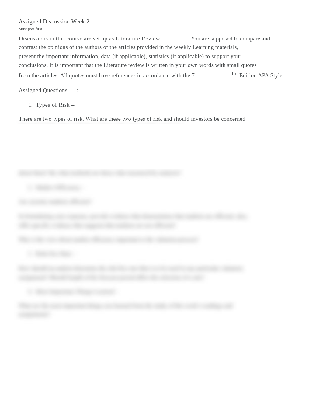 Discussions List - FINC 440 6380 Security Analysis and Valuation WK2 (2218).pdf_dka2aiyec2d_page1