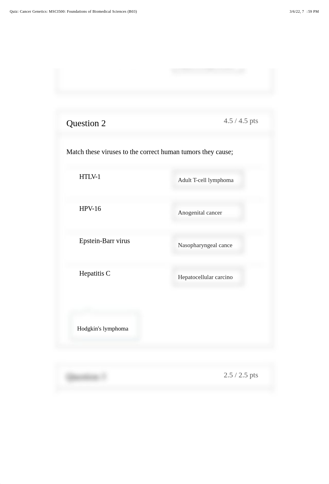 Quiz: Cancer Genetics: MSCI500: Foundations of Biomedical Sciences (B03).pdf_dka2b5shfk1_page2