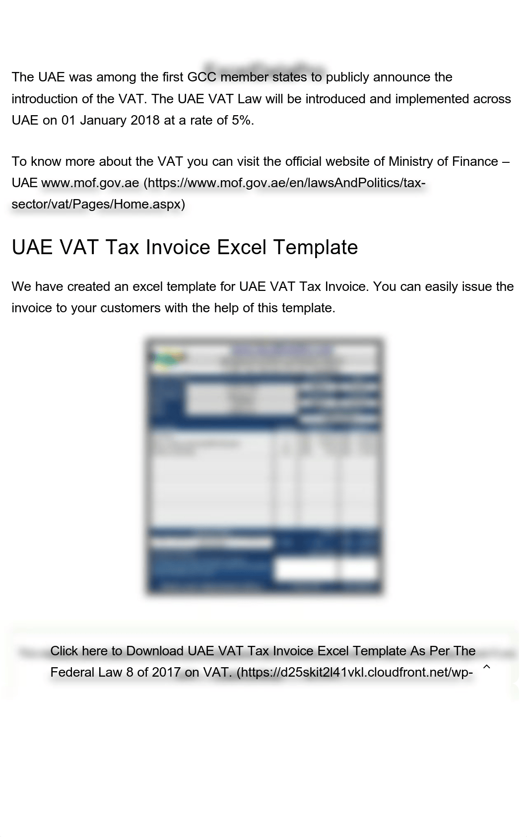 Download UAE VAT Tax Invoice Excel Template As Per The Federal Law 8 of 2017 on VAT - ExcelDataPro.p_dka5hnt6dcy_page2