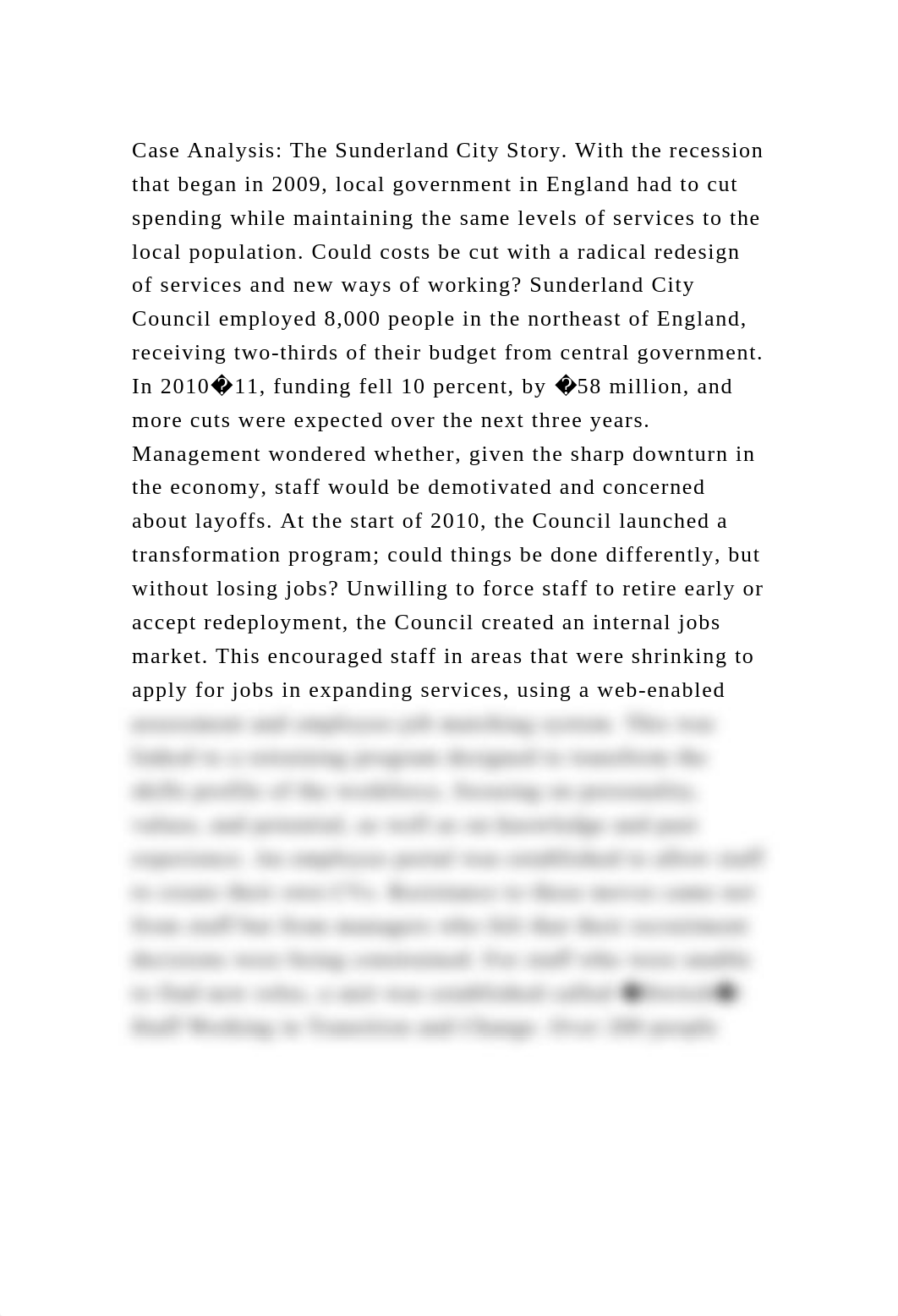 Case Analysis The Sunderland City Story. With the recession that be.docx_dkabggdzgkw_page2