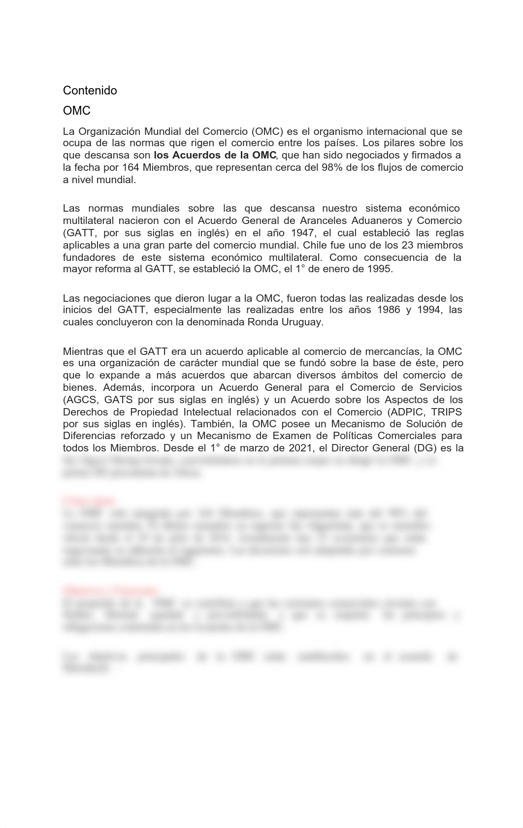 "diferencia entre las funciones de la OMC y el FMI para el apoyo al comercio exterior.".pdf_dkaddhsvzqo_page3