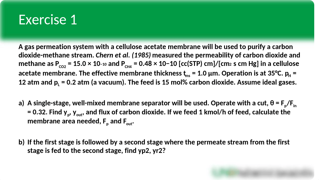 LM 08 Membrane Separation_InClass Exercises.pptx_dkann7r3j9a_page2