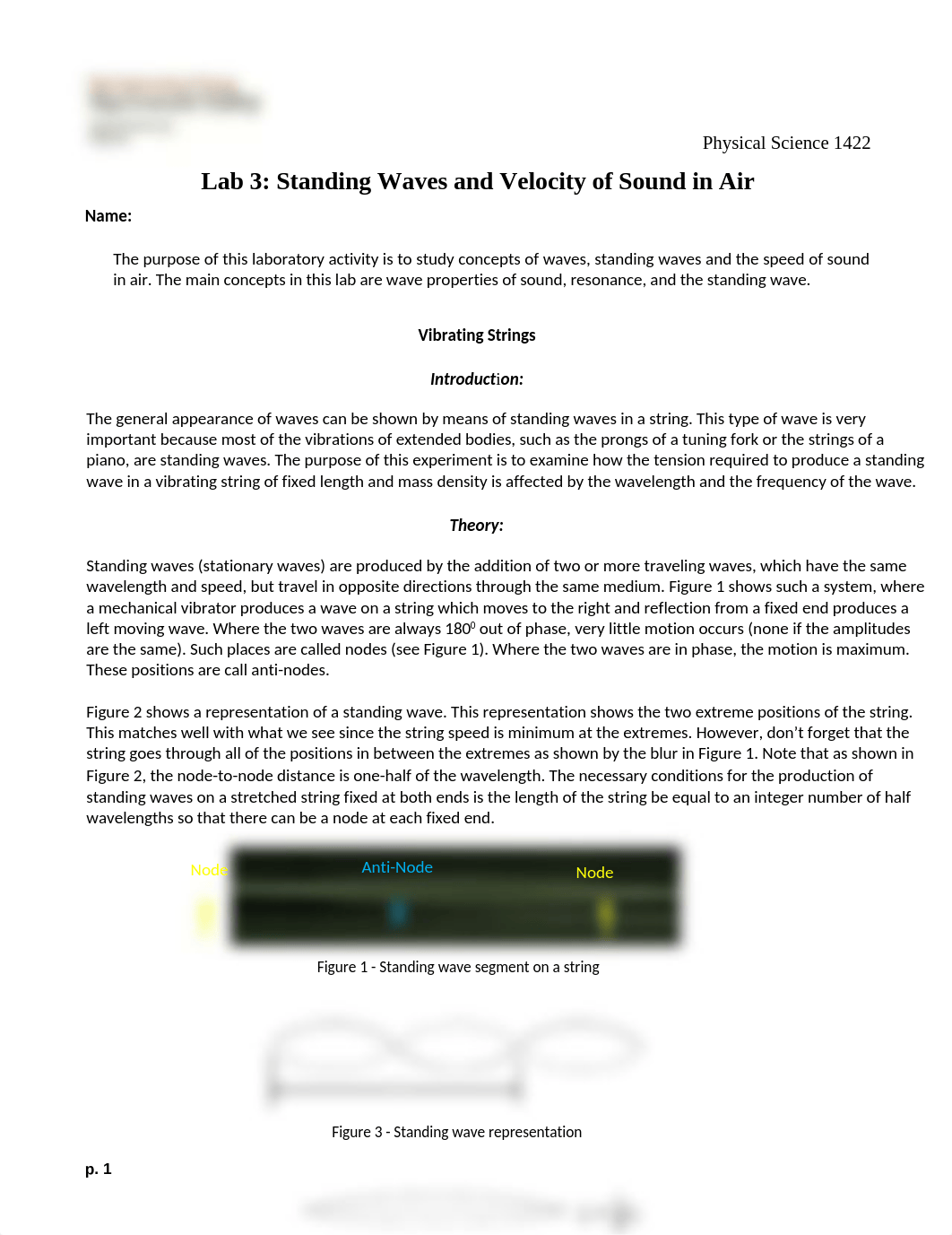 20200518_PSCI_1422_Lab 3_Standing Wave and Velocity of Sound_Lab_Pokhrel Handout.docx_dkavhh5meag_page1