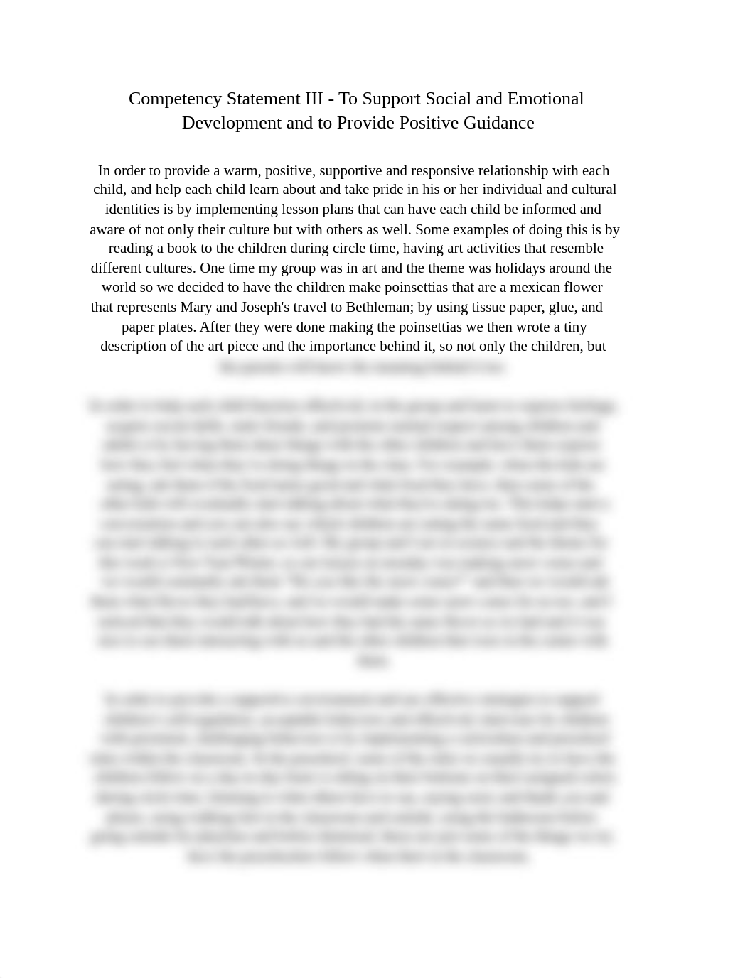 Competency Statement III - To Support Social and Emotional Development and to Provide Positive Guida_dkbdfb9p90x_page1