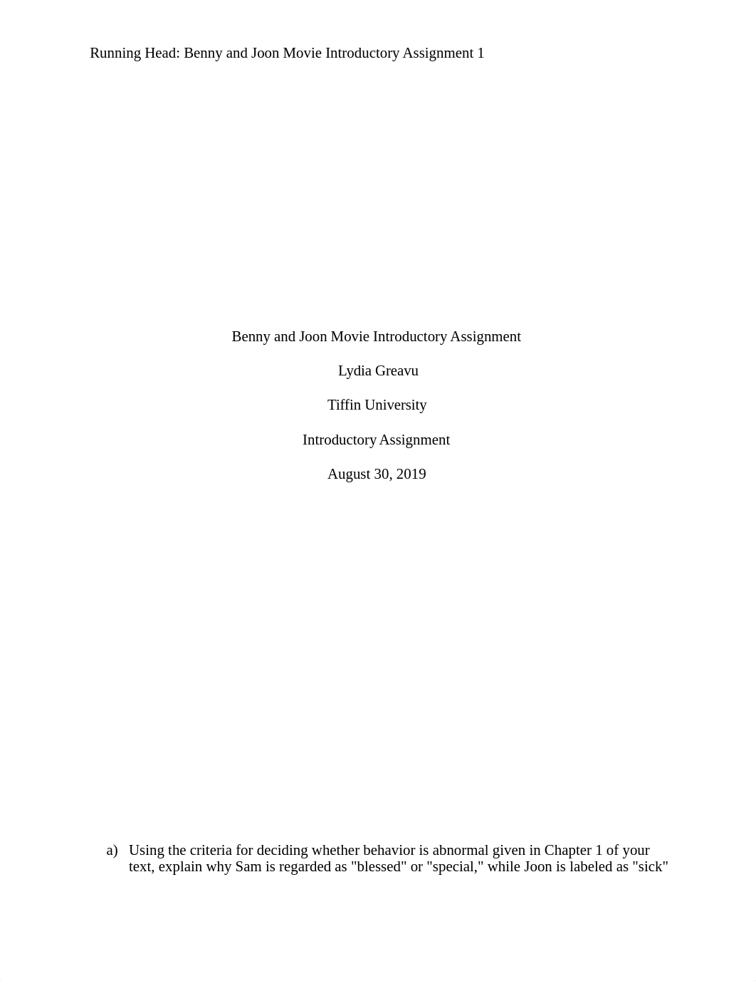 Benny_and_Joon_Movie_Introductory_Assignment_dkbm5oq1mpi_page1