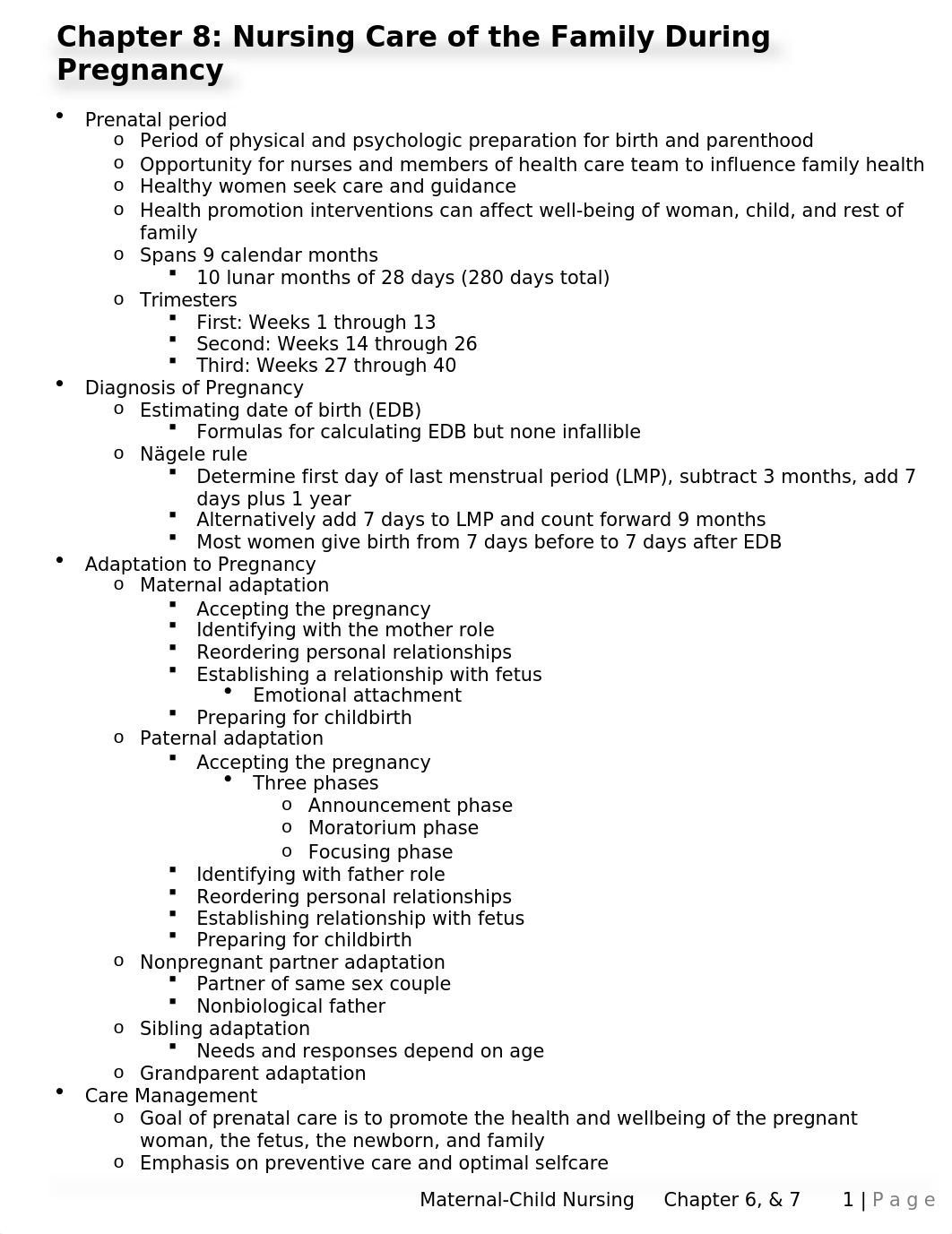 Maternal Child Nursing Care - Chapter 8 .docx_dkbq491k63m_page1