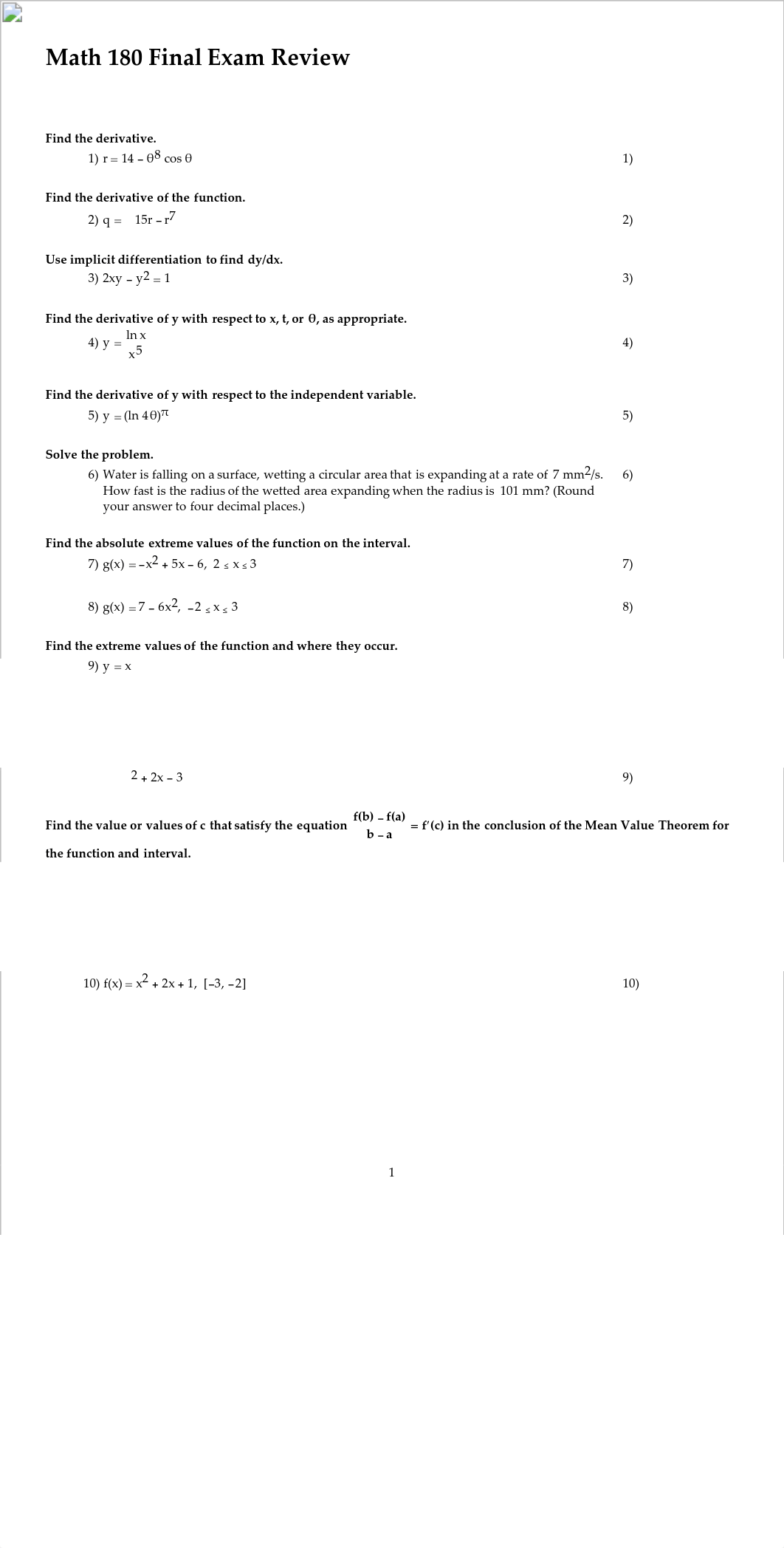 Math C180 Final Exam Review.pdf_dkcaegrqc0y_page1