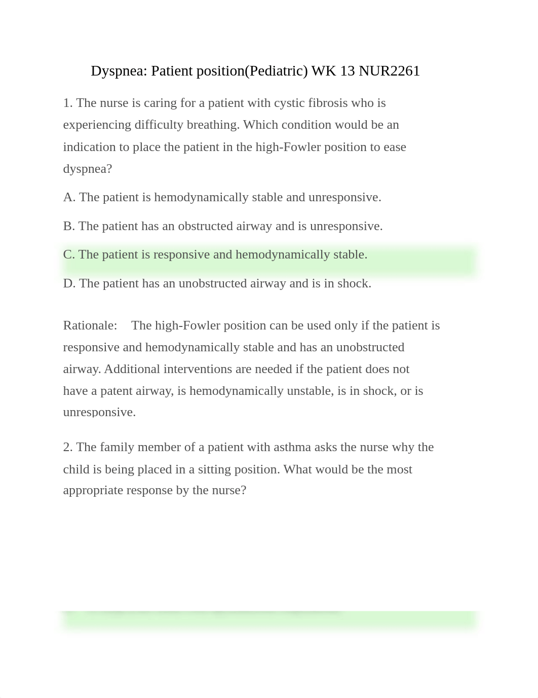 Dyspnea_ Patient position(Pediatric) WK 13 NUR2261 - Google Docs.pdf_dkcuko7m1pj_page1