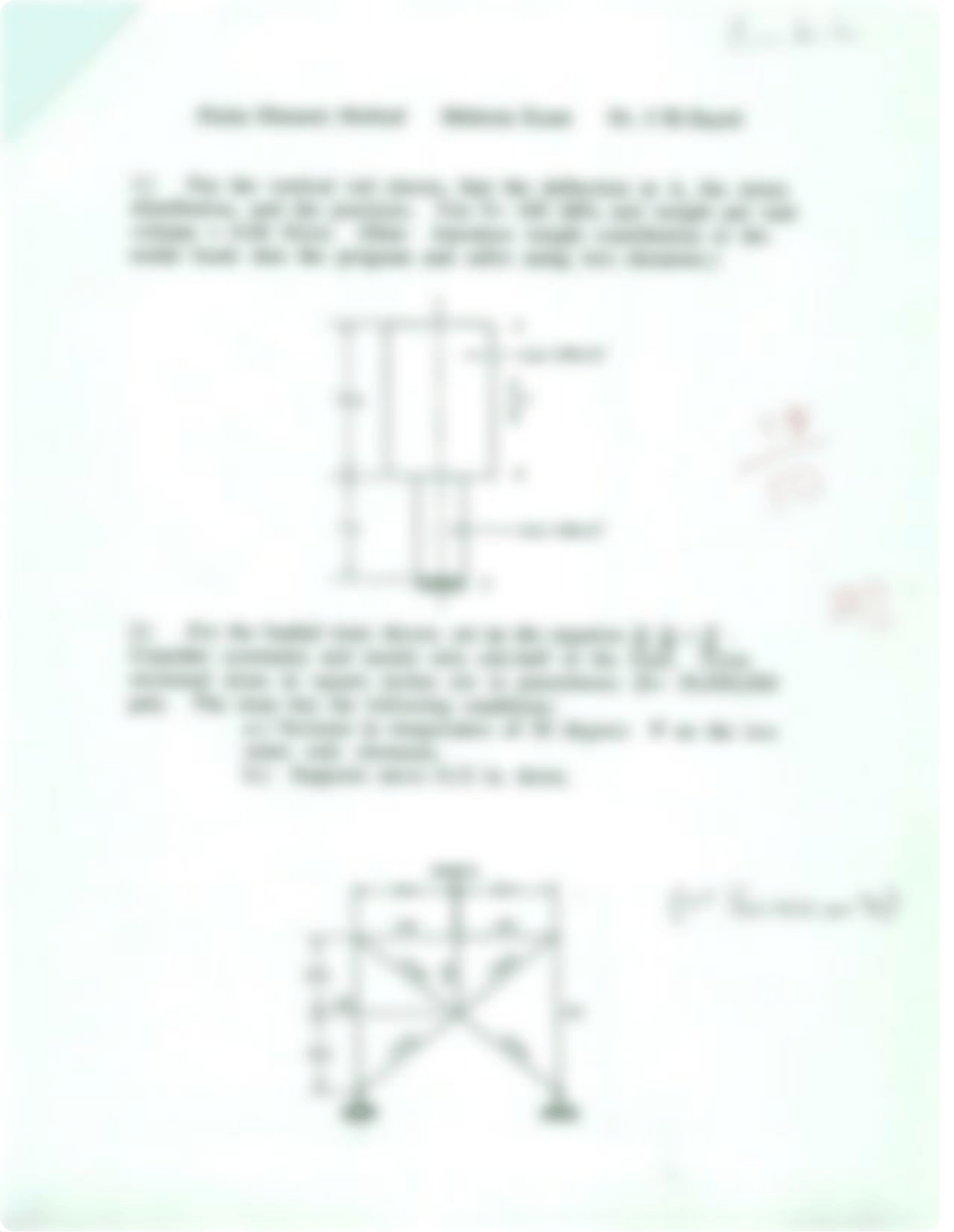 Finite Element Method Midterm_dkcx06f5xie_page1