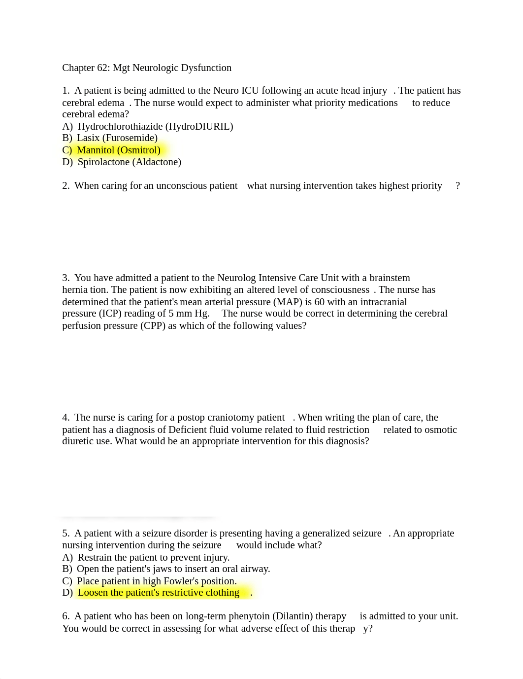 Chapter 62 Mgt Neurologic Dysfunction.doc_dkd1nxz922s_page1