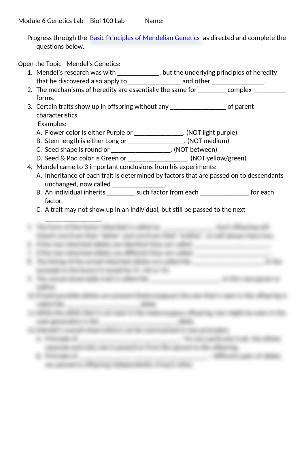 Module 6 Genetics Lab Sheet Biol 100L.docx_dkdcvdfc9ia_page1