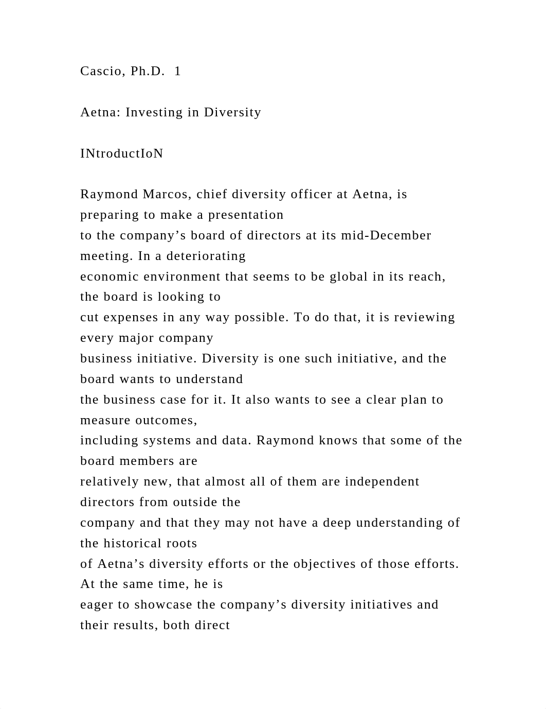 CaseAetna Investing in Diversity CaseBy Wayne Cascio.docx_dkdmauojut4_page4