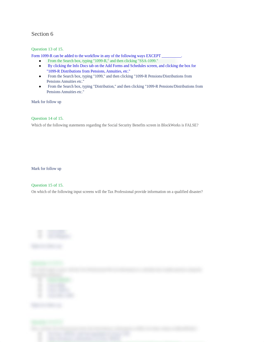 BlockWorks Training for Tax Professionals (Filing Season 2023) Test Sec 6 correct answers.docx_dkdwyg8f1cj_page1