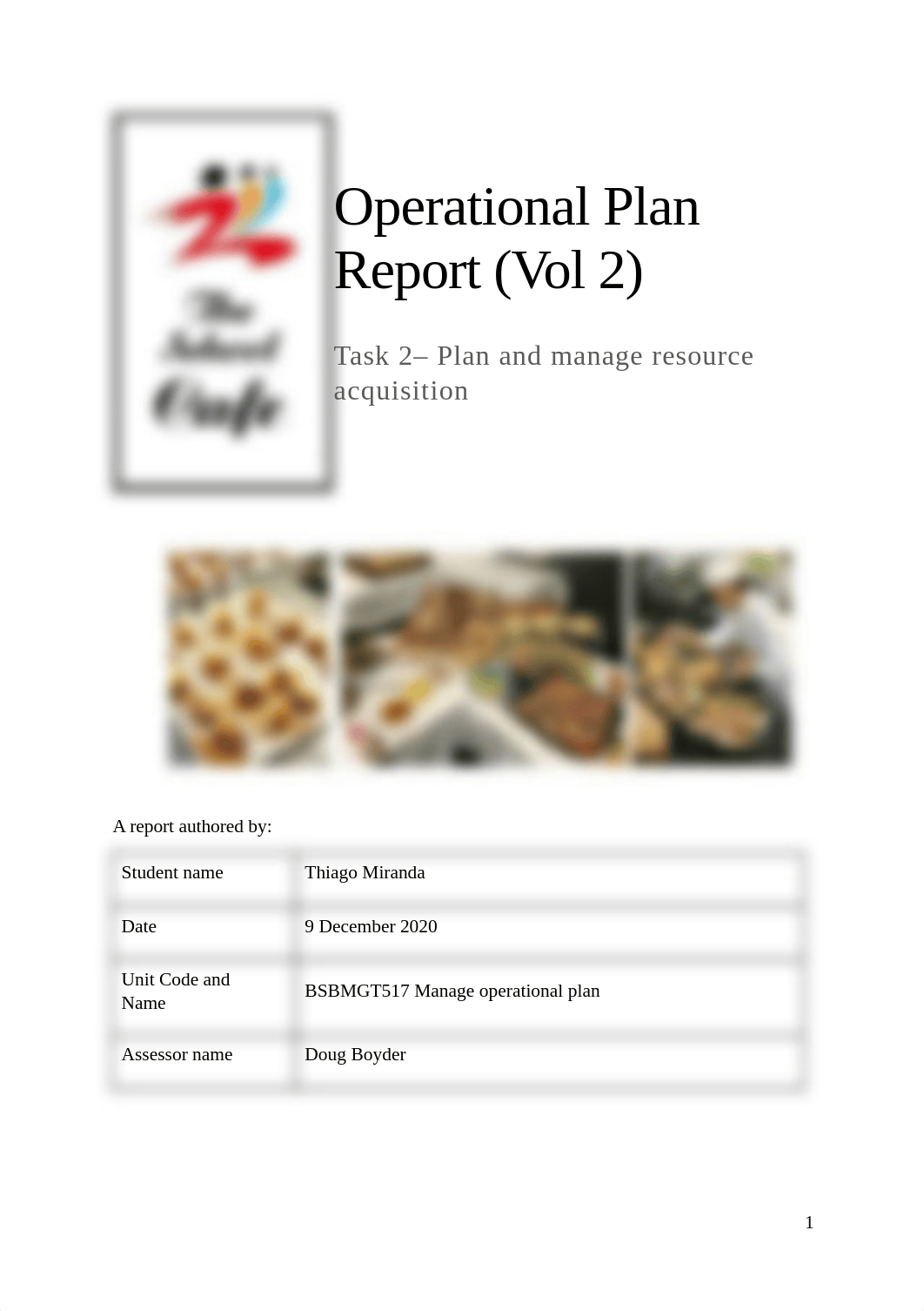 BSBMGT517 Assessment Task 2_Operational Plan Report (Vol 2)_Student Workbook TemplateM.docx_dkdxkm3c83f_page1