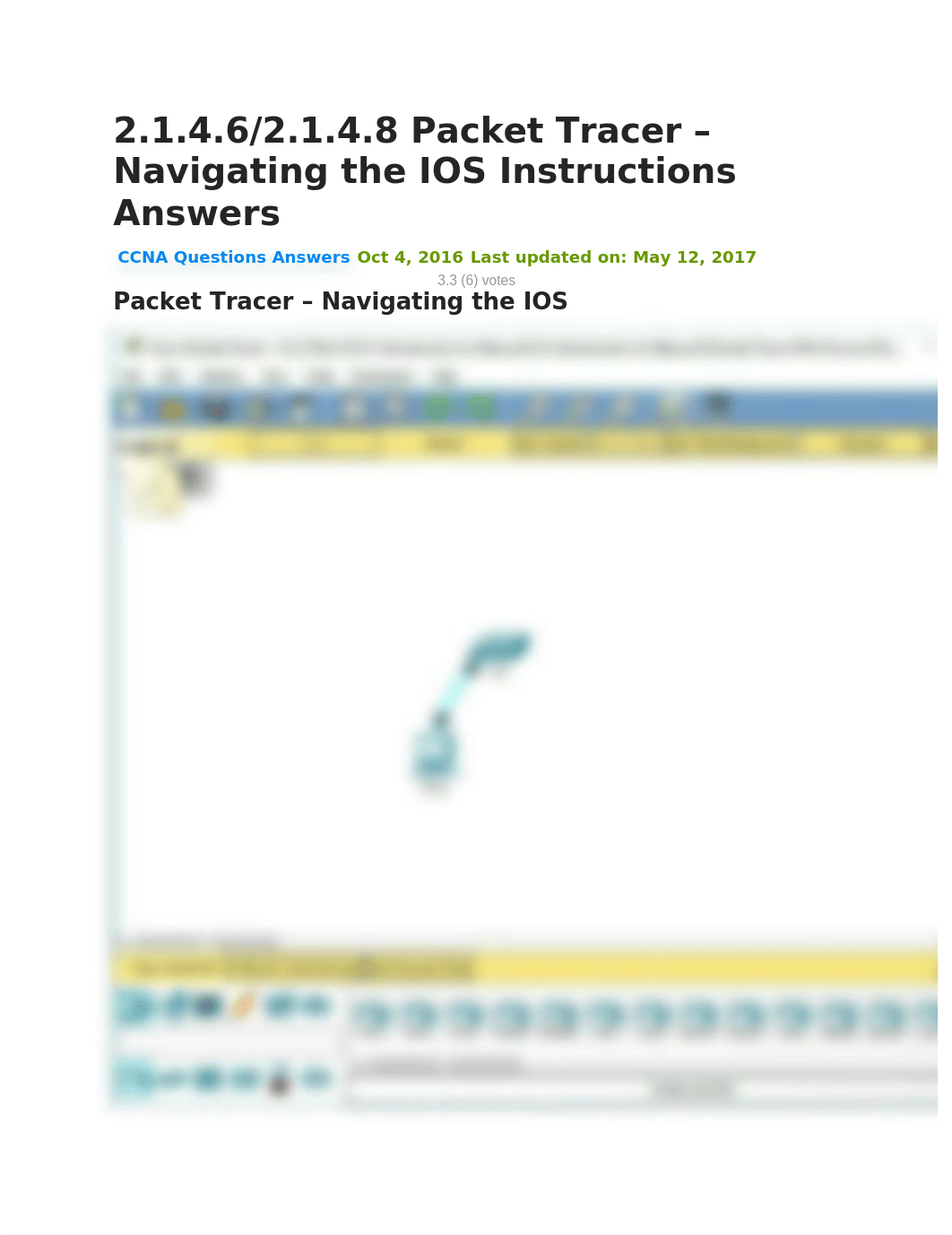 Navigating the IOS Instructions Answers CCNA Questions Answers.docx_dkdym31b99u_page1