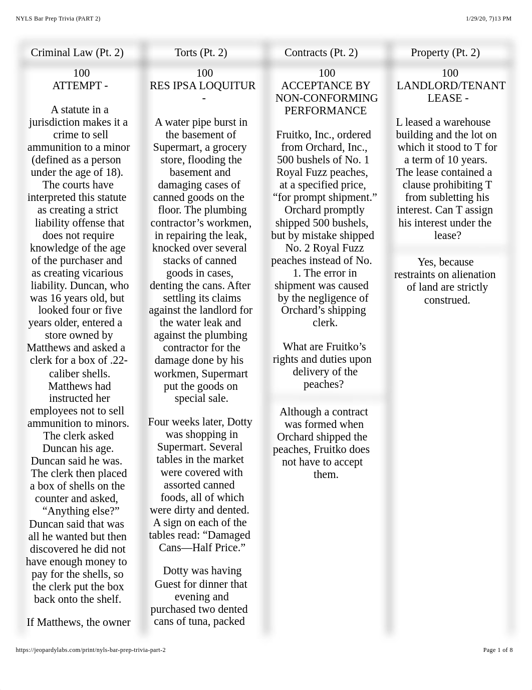 NYLS Bar Prep Trivia (PART 2).pdf_dke23kzqy08_page1