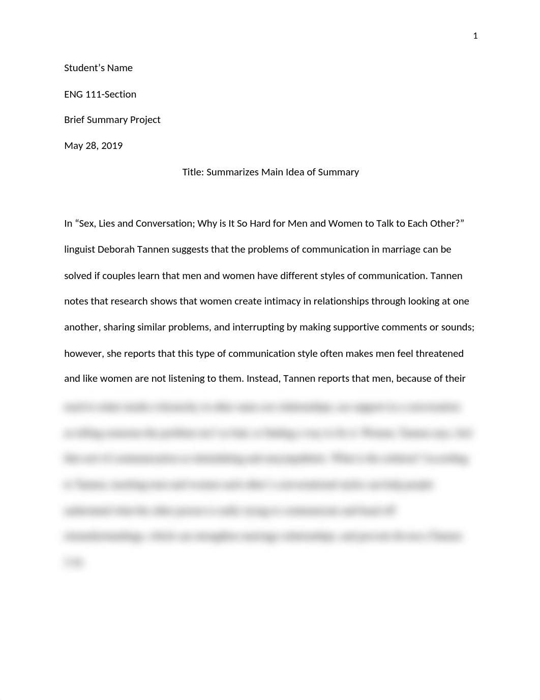 Summary of Sex, Lies, and Conversation.docx_dke5uhx8t8n_page1