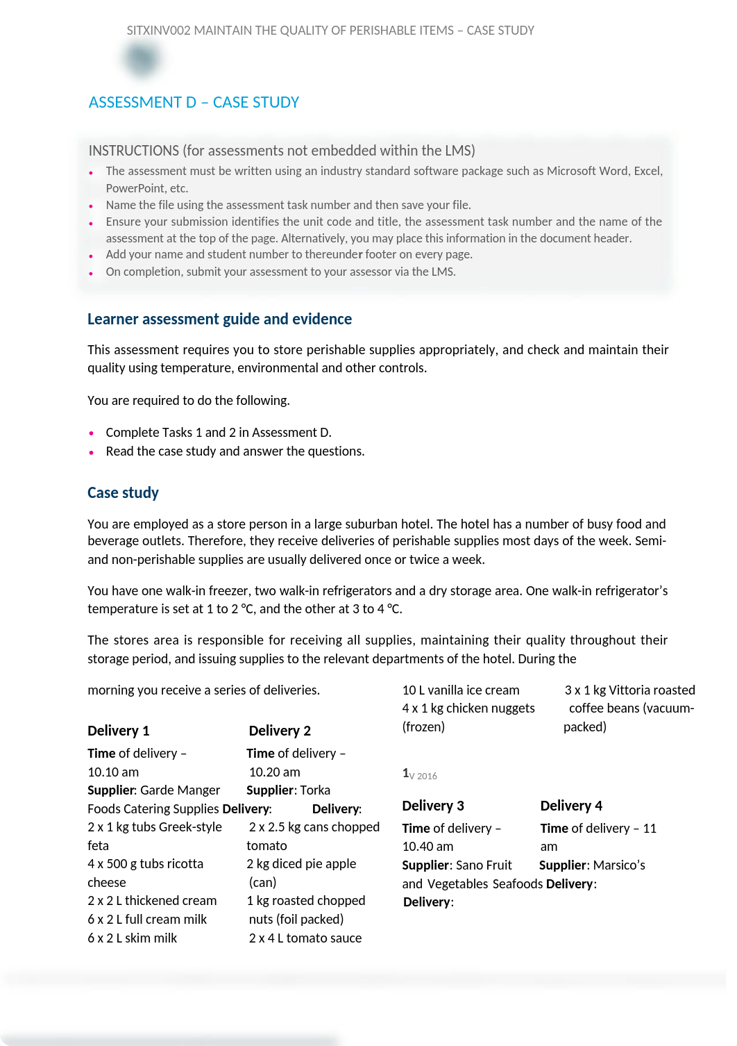SITXINV002  MAINTAIN THE QUALITY OF PERISHABLE ITEMS C TASK 1 AND 2.docx_dkeb3txxksf_page1