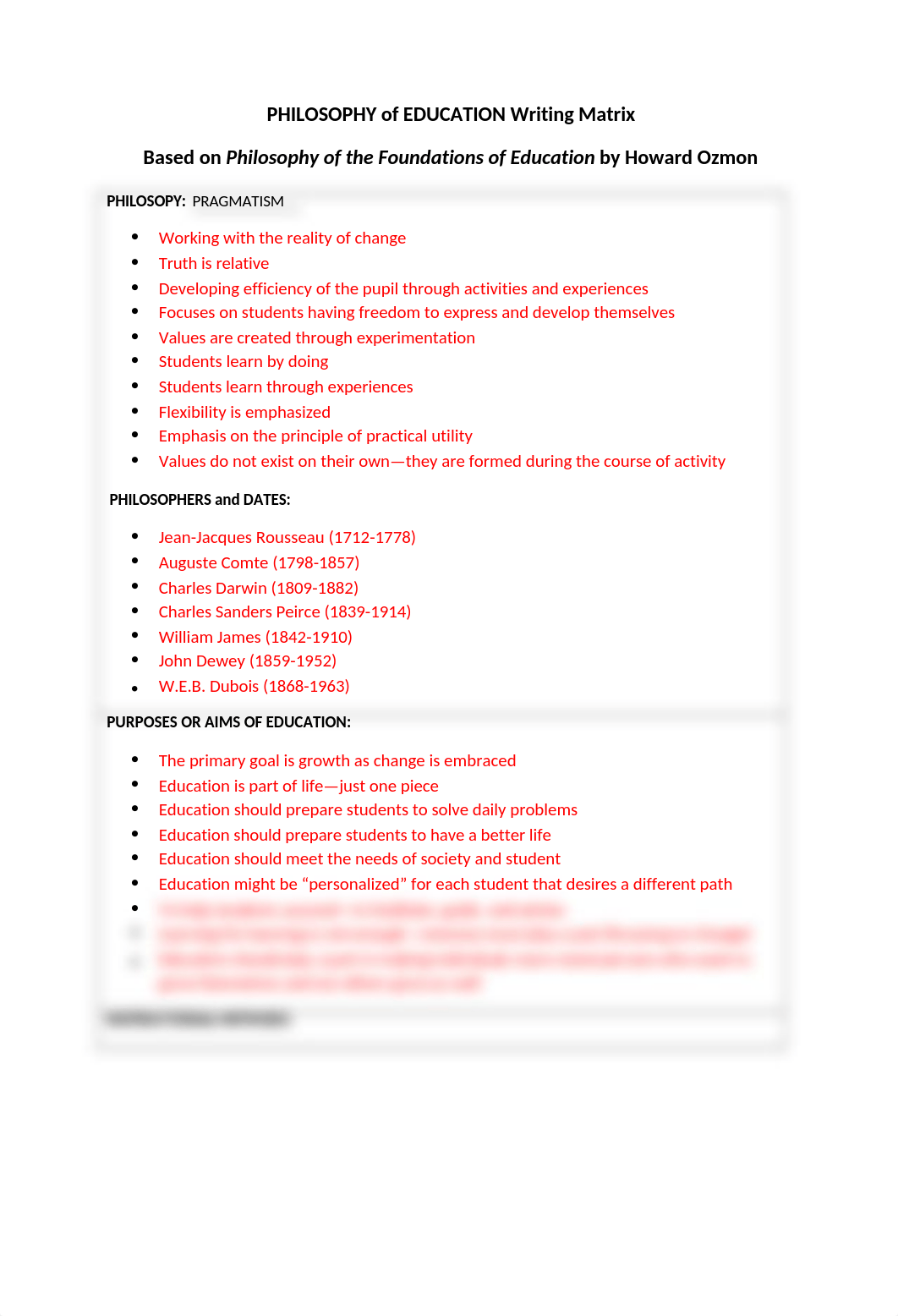 EDUC 501 Philosophy Matrix - Pragmatism.docx_dkeep1s7xig_page1