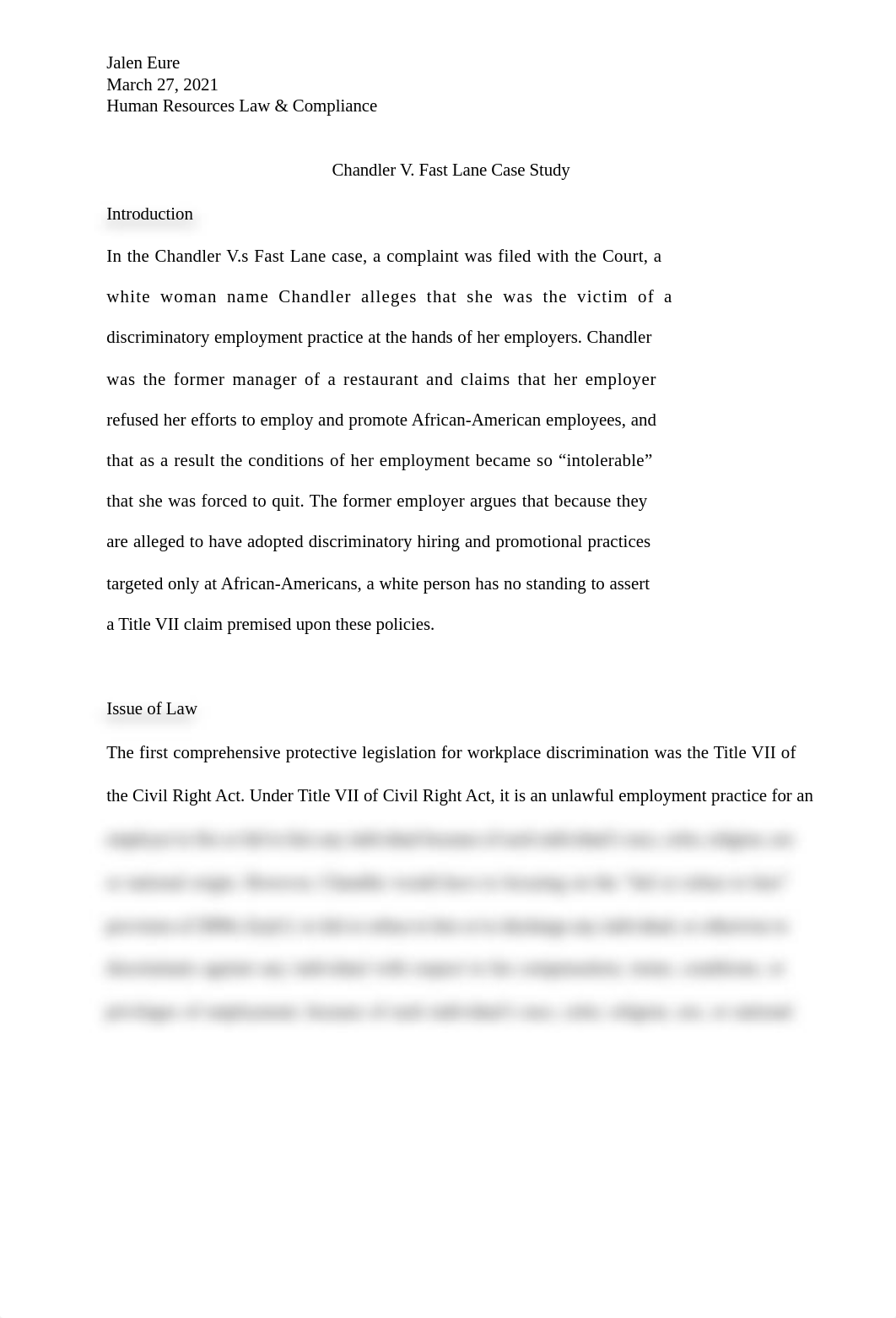 Chandler V. Fast Lane Case Study  .docx_dkemjigkfi6_page1