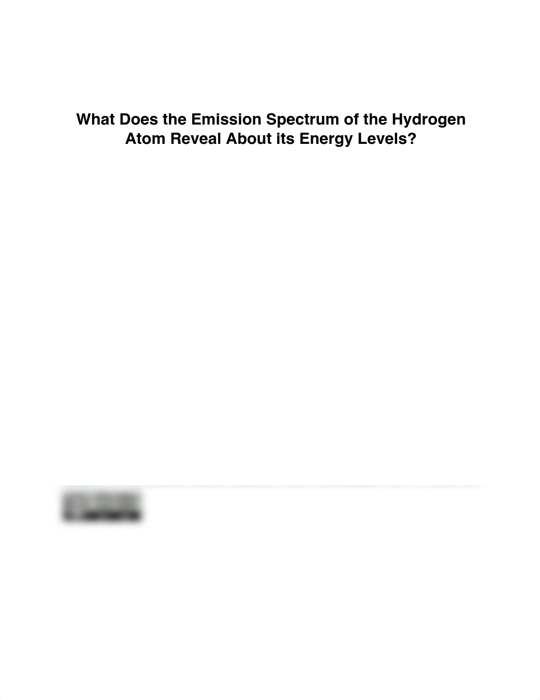 What does the Emission Spectrum of Hydrogen Student.pdf_dkf2ecbs8s3_page1