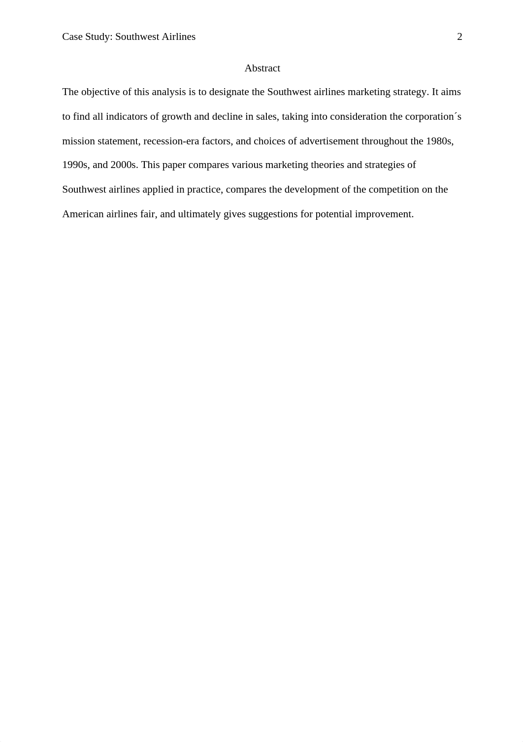 Case Study 2 Southwest Airlines Simona.docx_dkf6zfe3wv7_page2