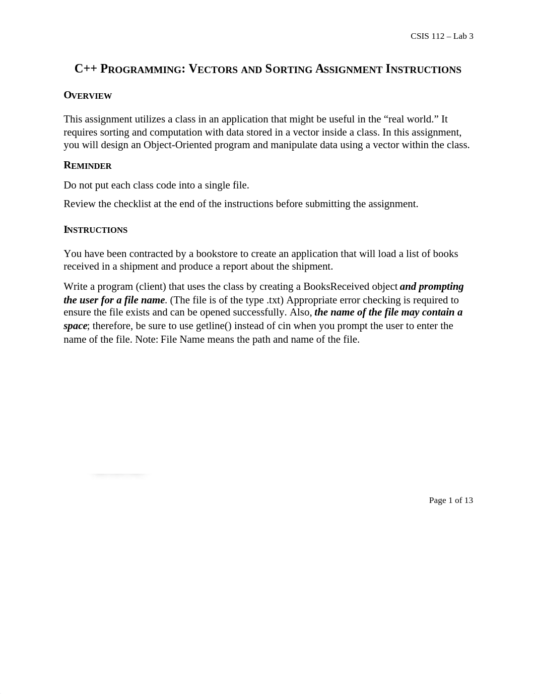 Lab 3-C++ Programming Vectors and Sorting Assignment Instructions.docx_dkf8fj8cg56_page1