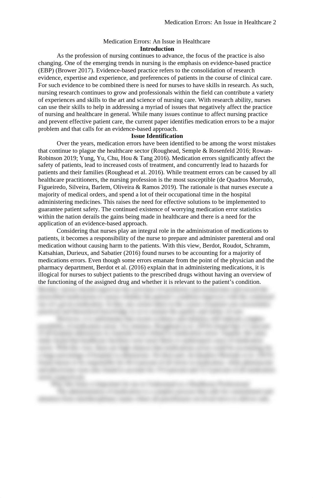 HARVARD PICO MEDICATION ERRORS AN ISSUE IN HEALTHCARE.docx_dkfbc9x4fo1_page2