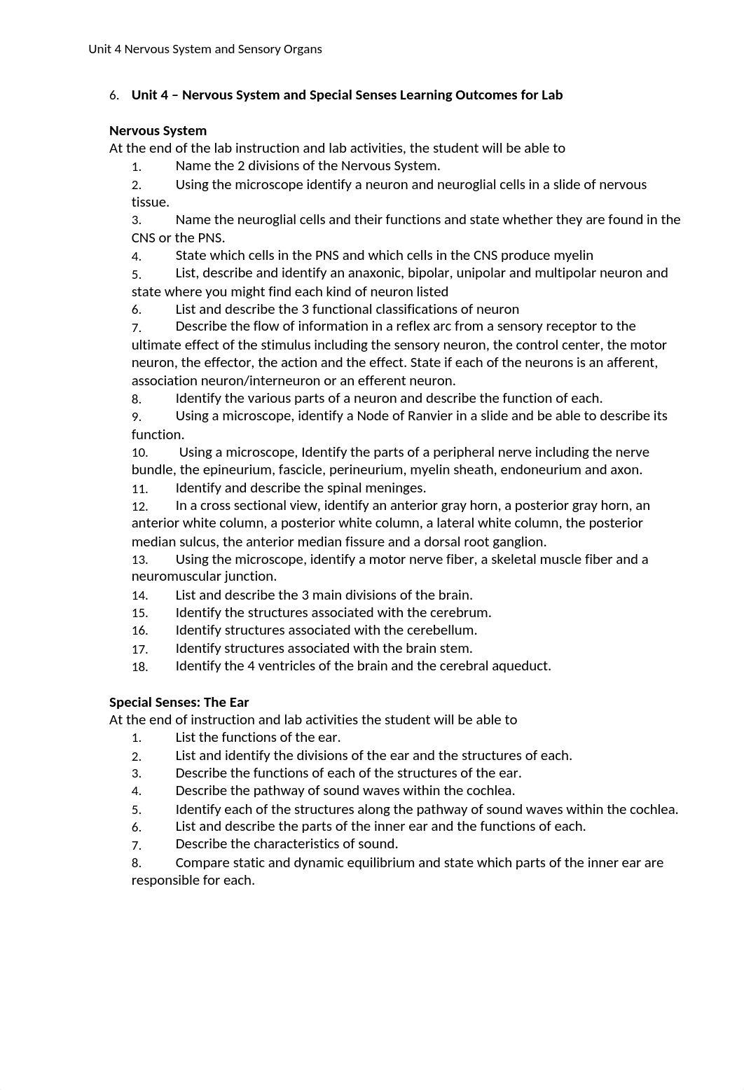 Biol 2401 Nervous System and Senses Lab Packet 20.docx_dkffx6ni2y3_page1