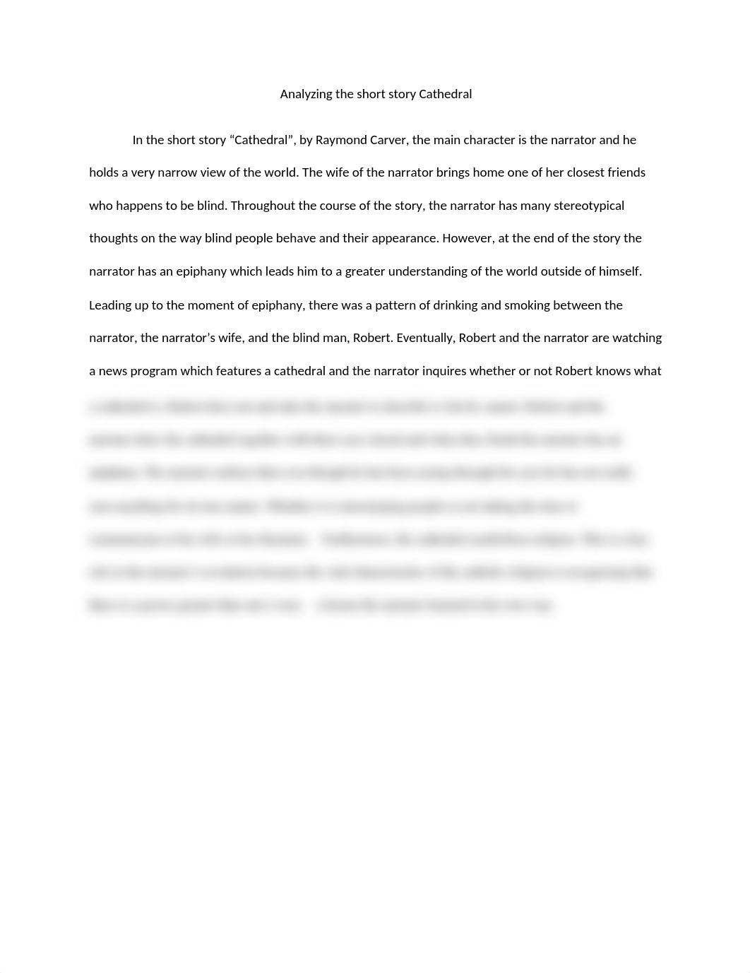 Analyzing the short story Cathedral.docx_dkfikocipvz_page1