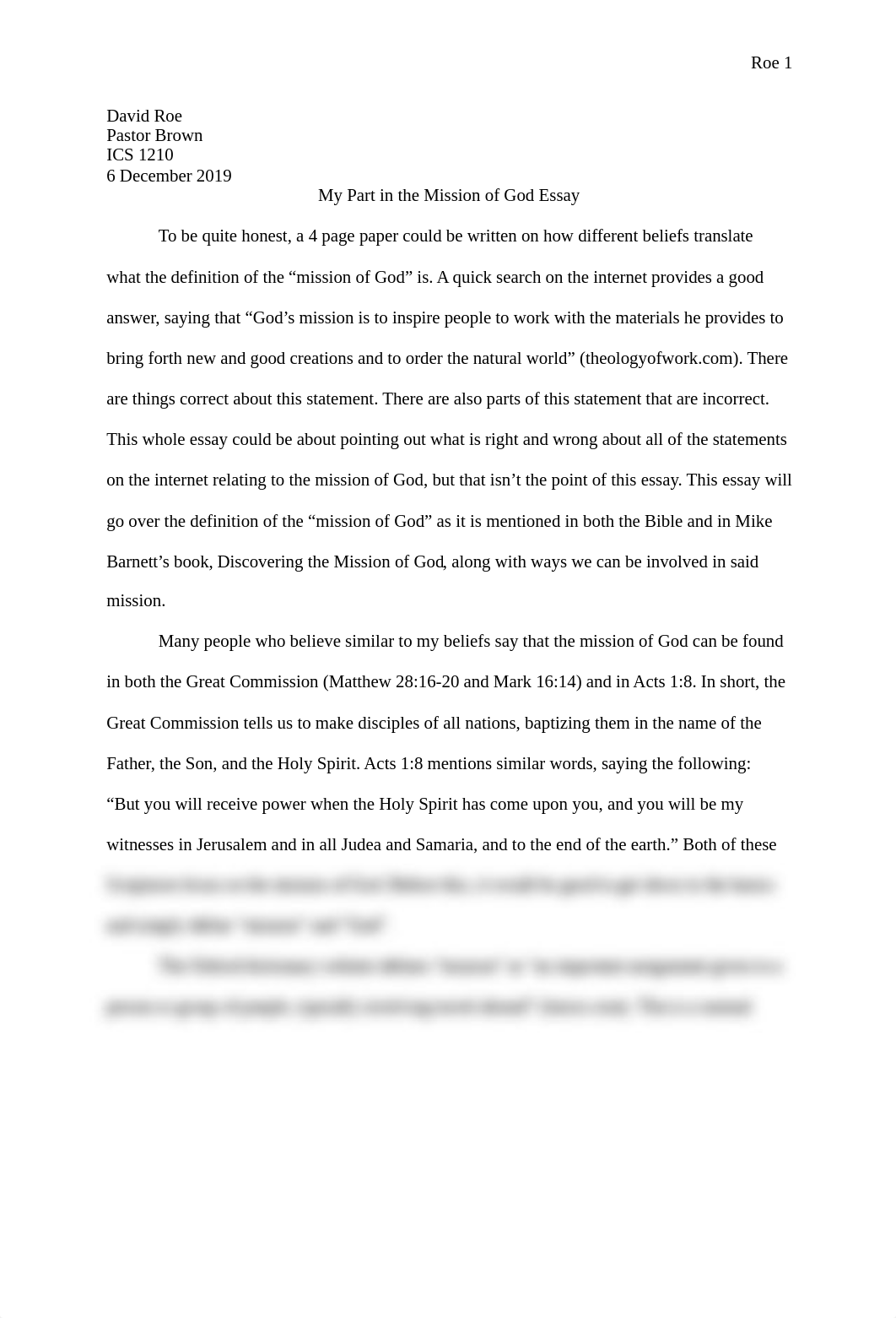 My part in the Mission of God essay.docx_dkfp16f6r57_page1