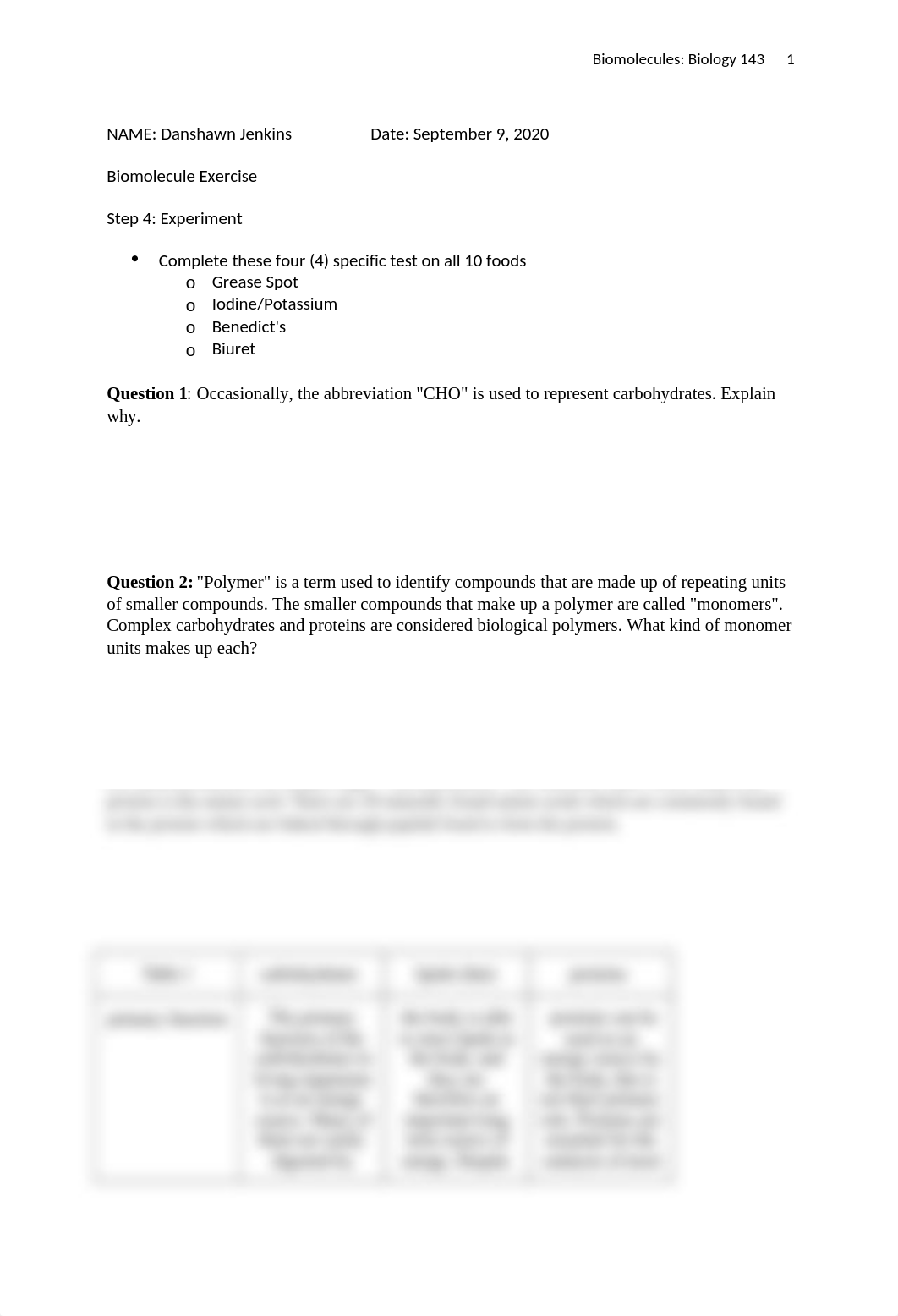 Biomolecule Experiment Biol 143 complete.docx_dkg2y0on3e6_page1