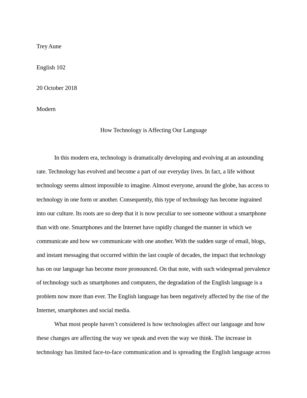 Aune, Trey 2359 Essay 1.docx_dkgfcsee998_page1