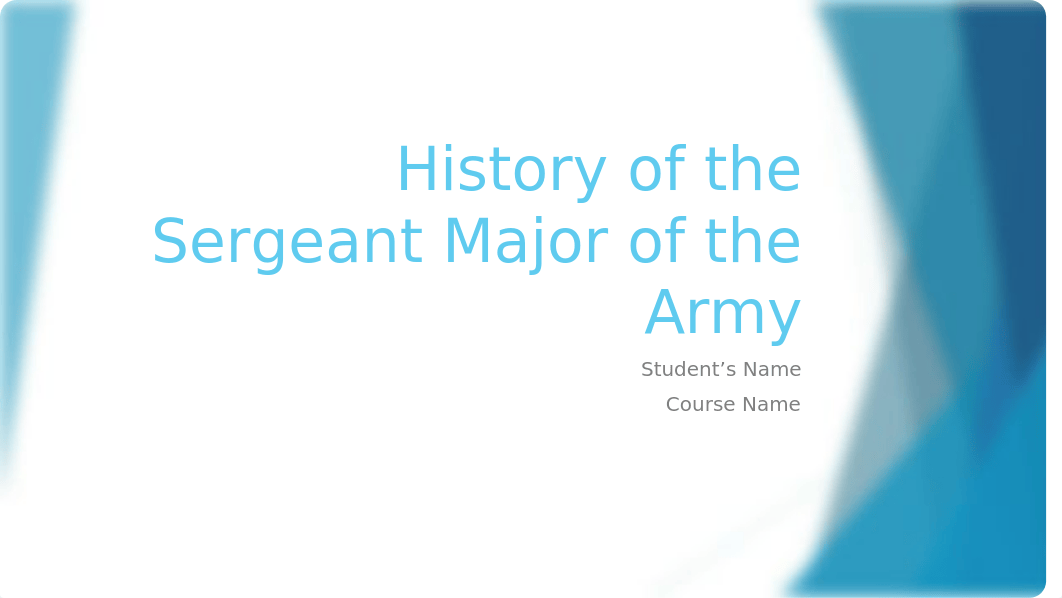 History of the Sergeant Major of the Army (1).pptx_dkggq90bu2d_page1