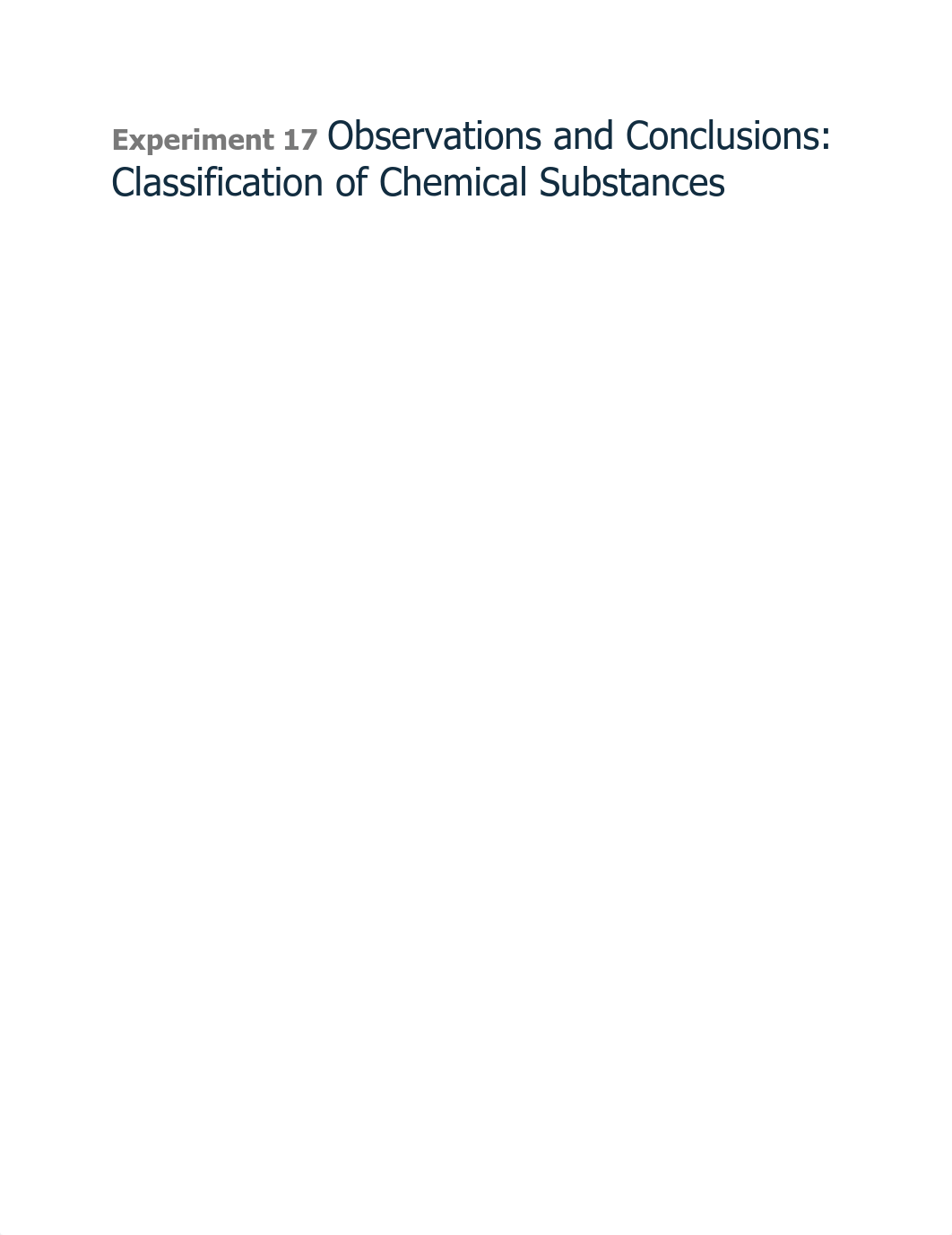 Experiment 17 Classification of Chemical Substances.pdf_dkgjlkwmtrj_page1