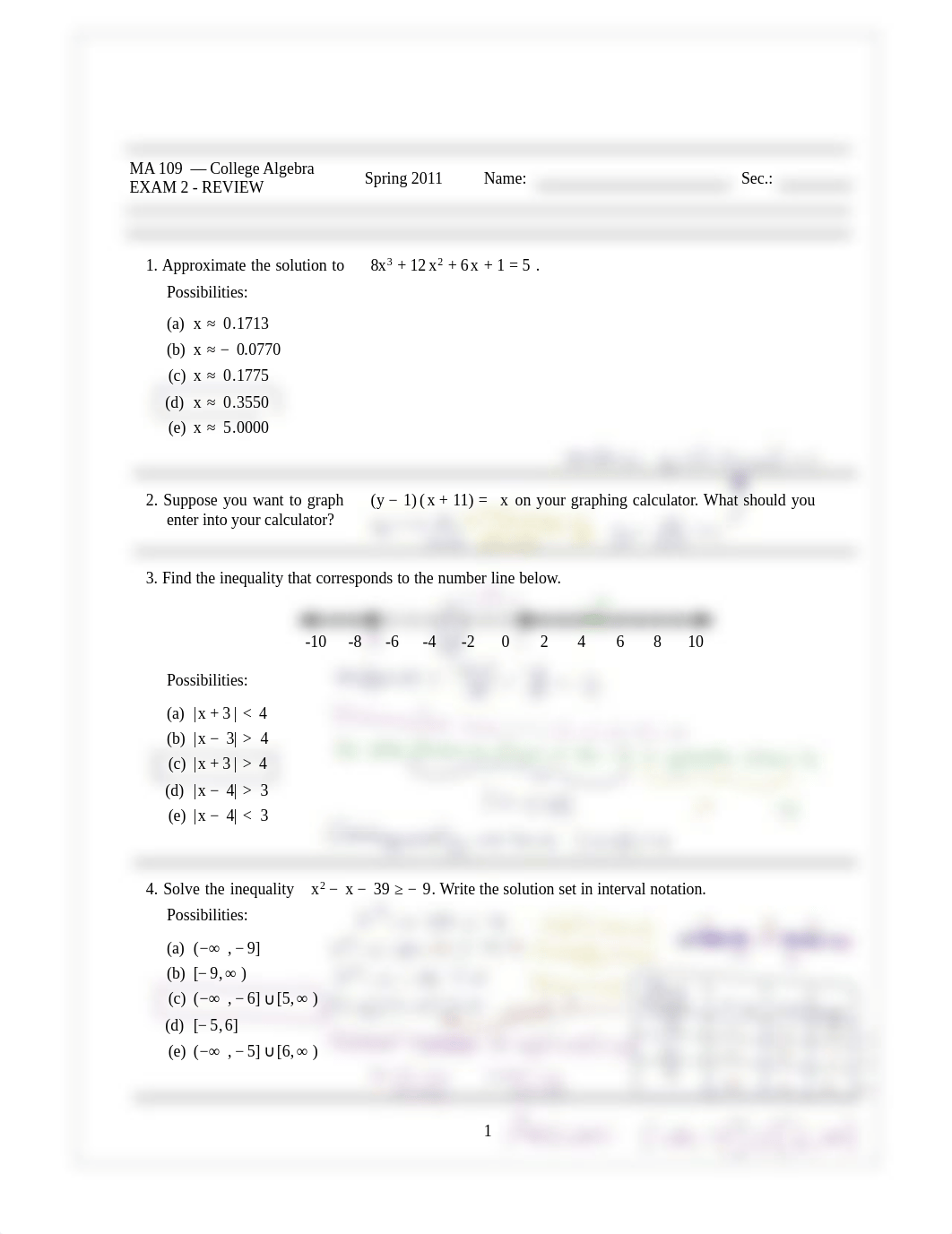 Full Solutions to Exam Review 2_dkglnhwls2g_page1