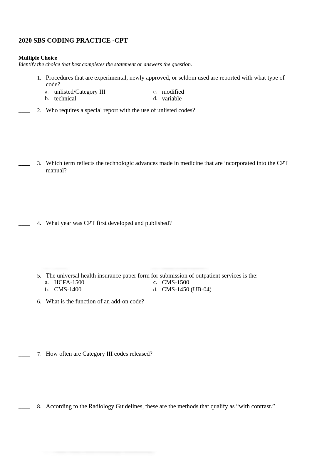 2020 SBS CODING PRACTICE - CPT-MODIFIERS.docx_dkgmfe9pdpe_page1