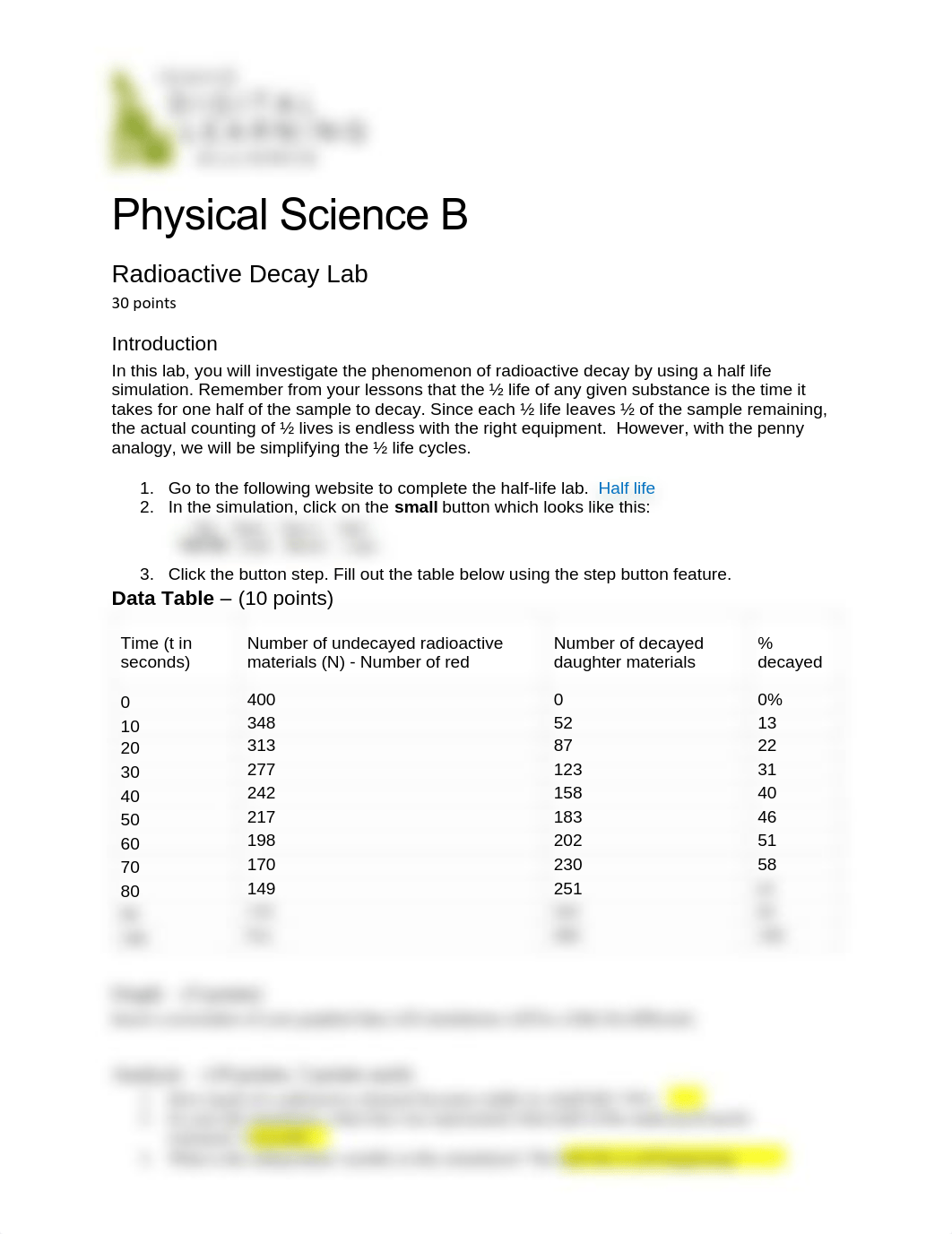 PhysicalScienceBRadioactiveDecayLab (1).pdf_dkgr5lcc8vg_page1